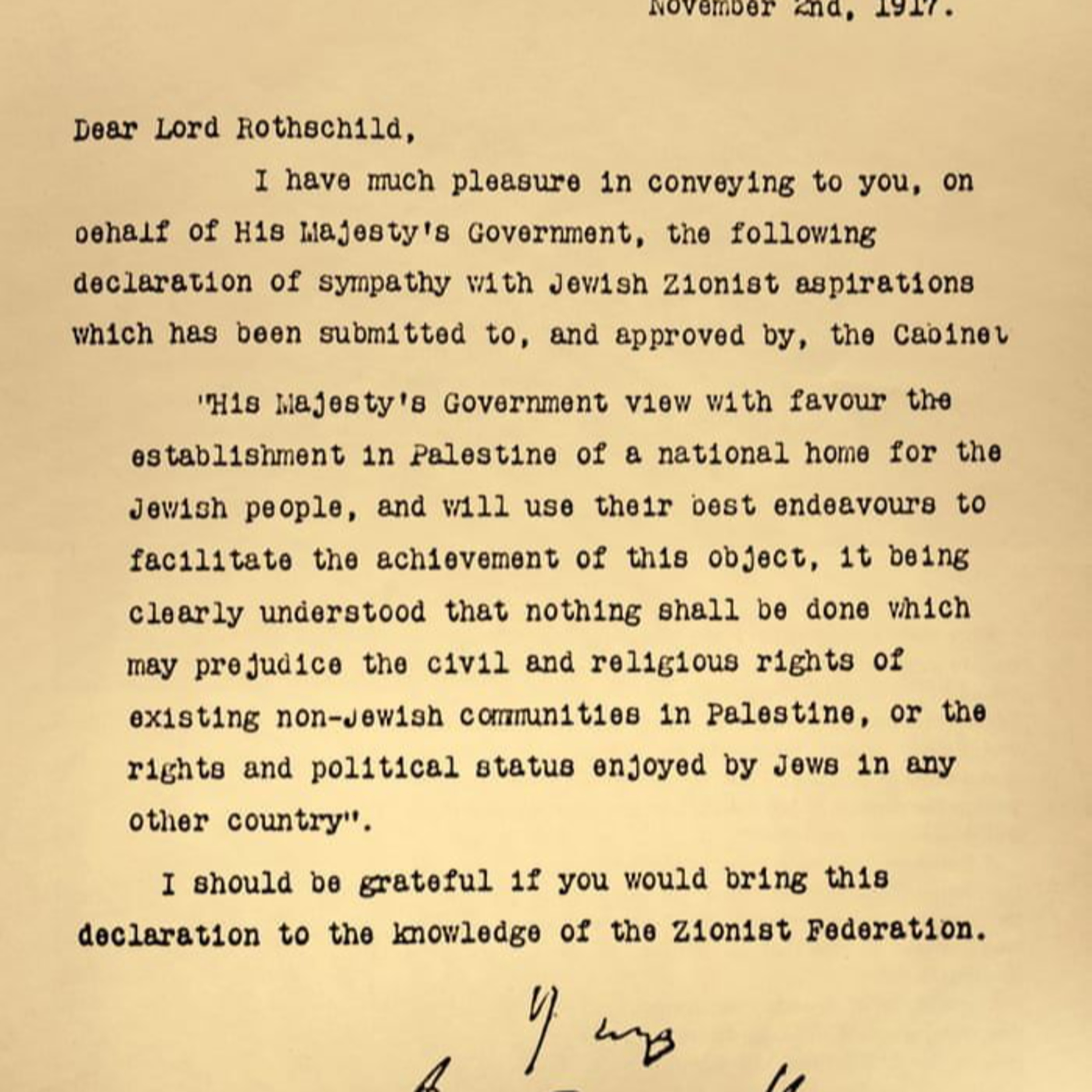 The Balfour Declaration - יד חשון episode artwork