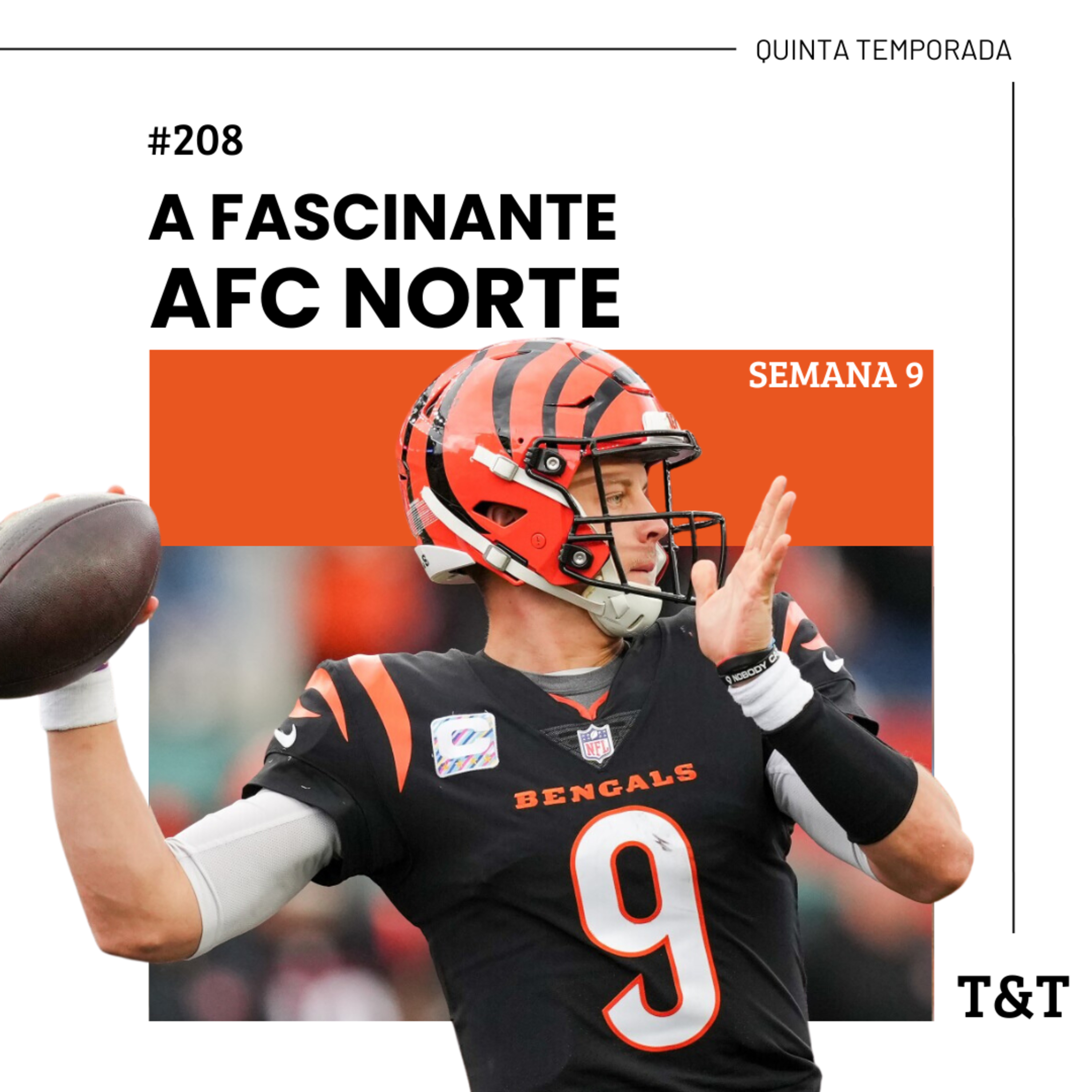T&T NFL #208: A fascinante AFC Norte e a semana 9 episode artwork