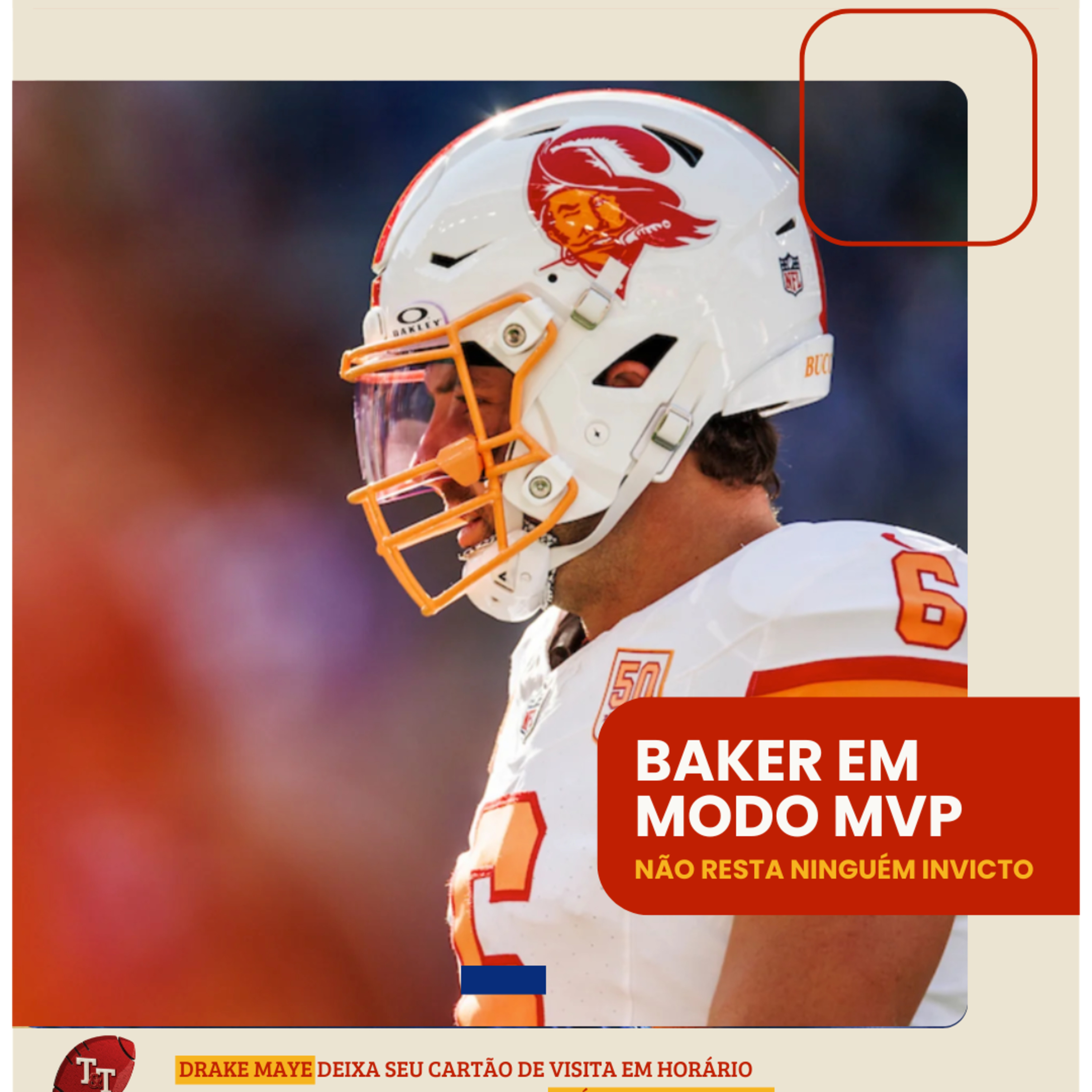 T&T NFL #264: Baker em modo MVP e queda dos invictos episode artwork