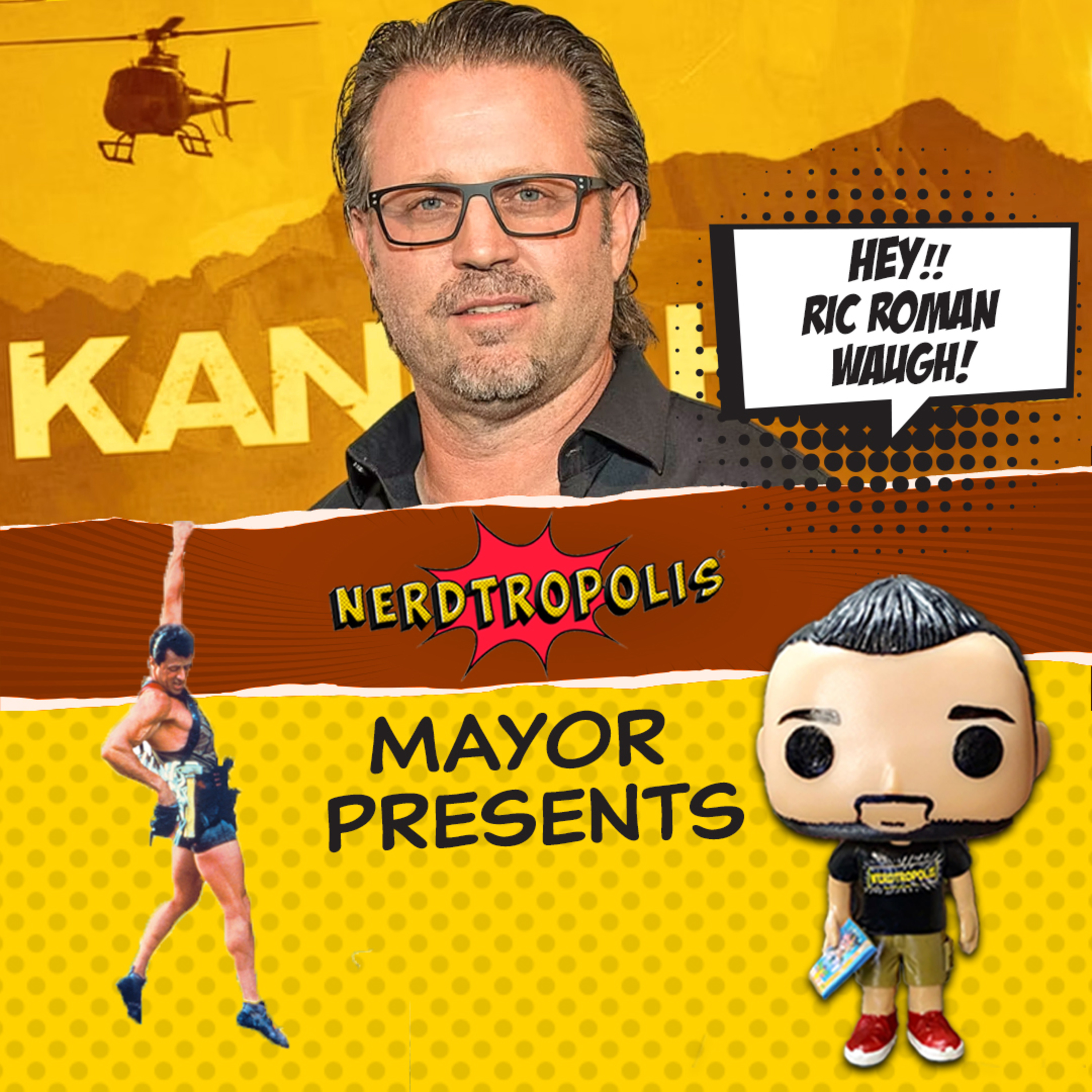 RIC ROMAN WAUGH: Working with Gerard Butler, Kandahar, Greenland Sequel, Cliffhanger 2 episode artwork