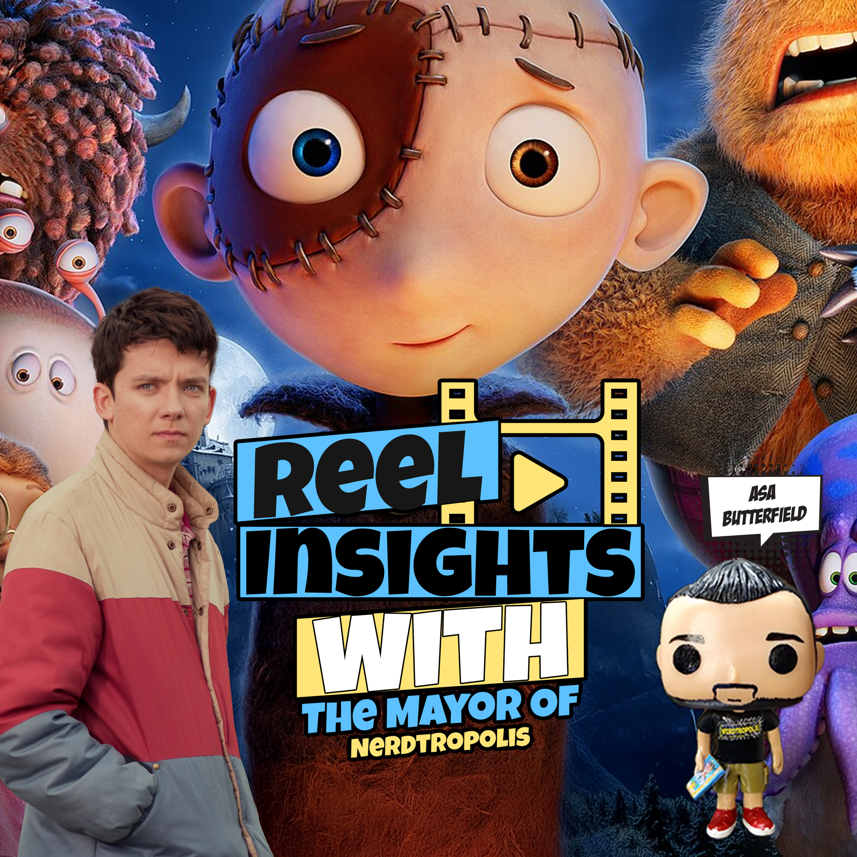 ASA BUTTERFIELD: Stich Head, Hugo & Ender's Game episode artwork
