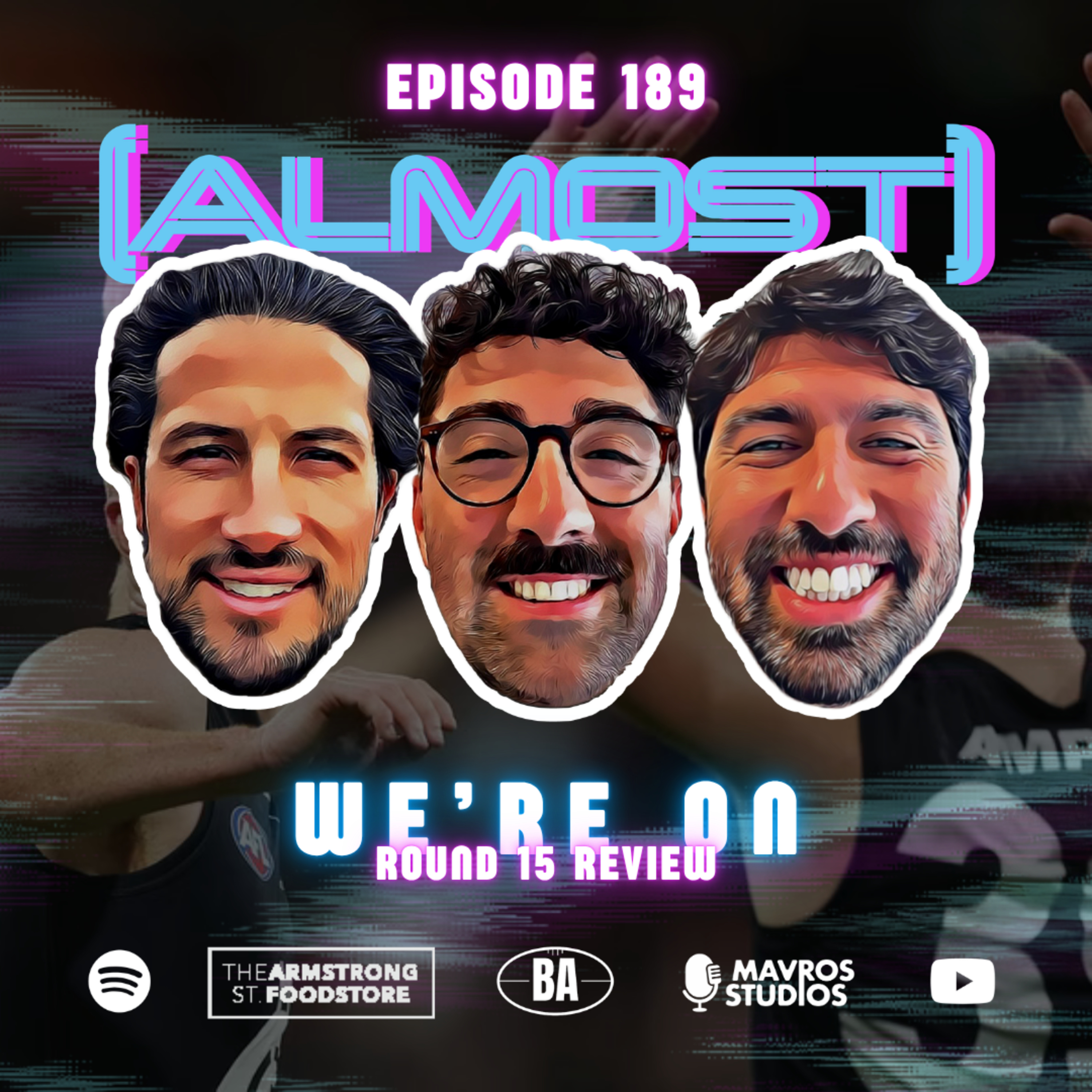 #189 We're On | Round 15 Review episode artwork