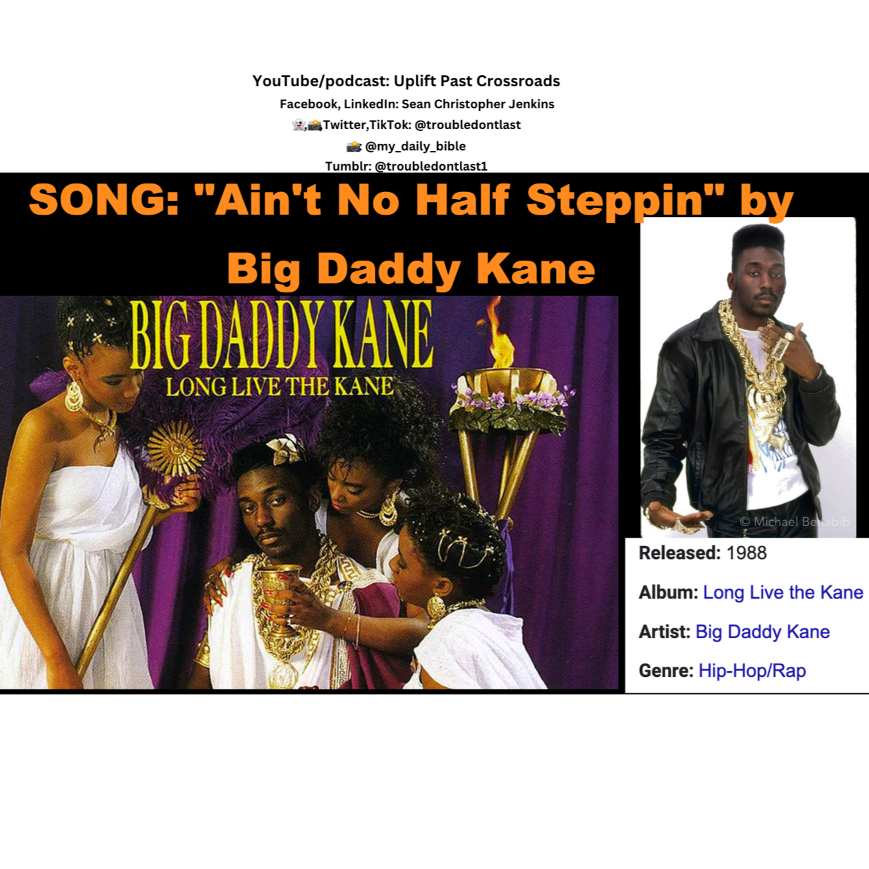 "Ain't No Half Steppin" by Big Daddy Kane | Musical Revelations episode artwork