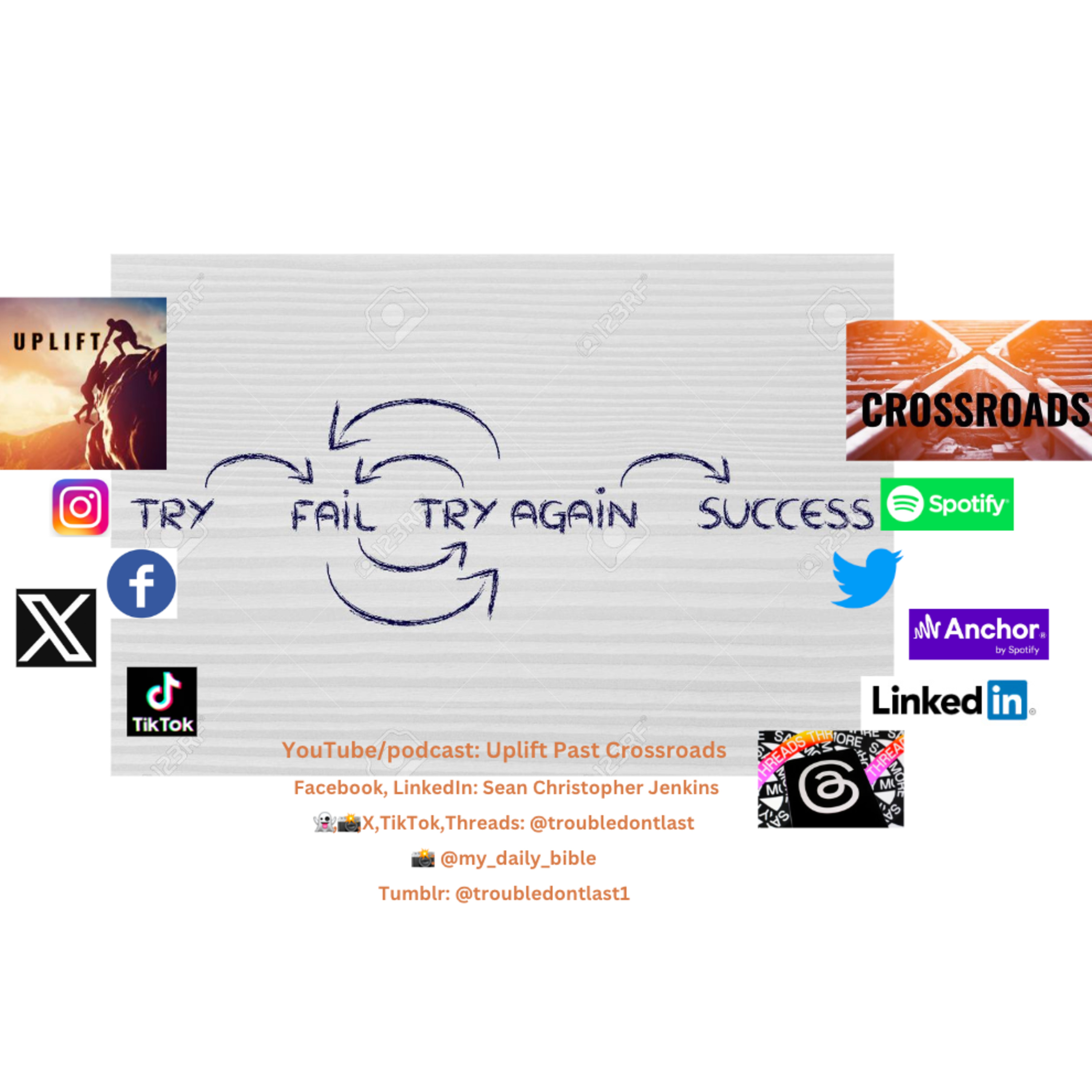 Try Again (Proverbs 24:16; 2 Corinthians 4:8-10) | Motivation episode artwork