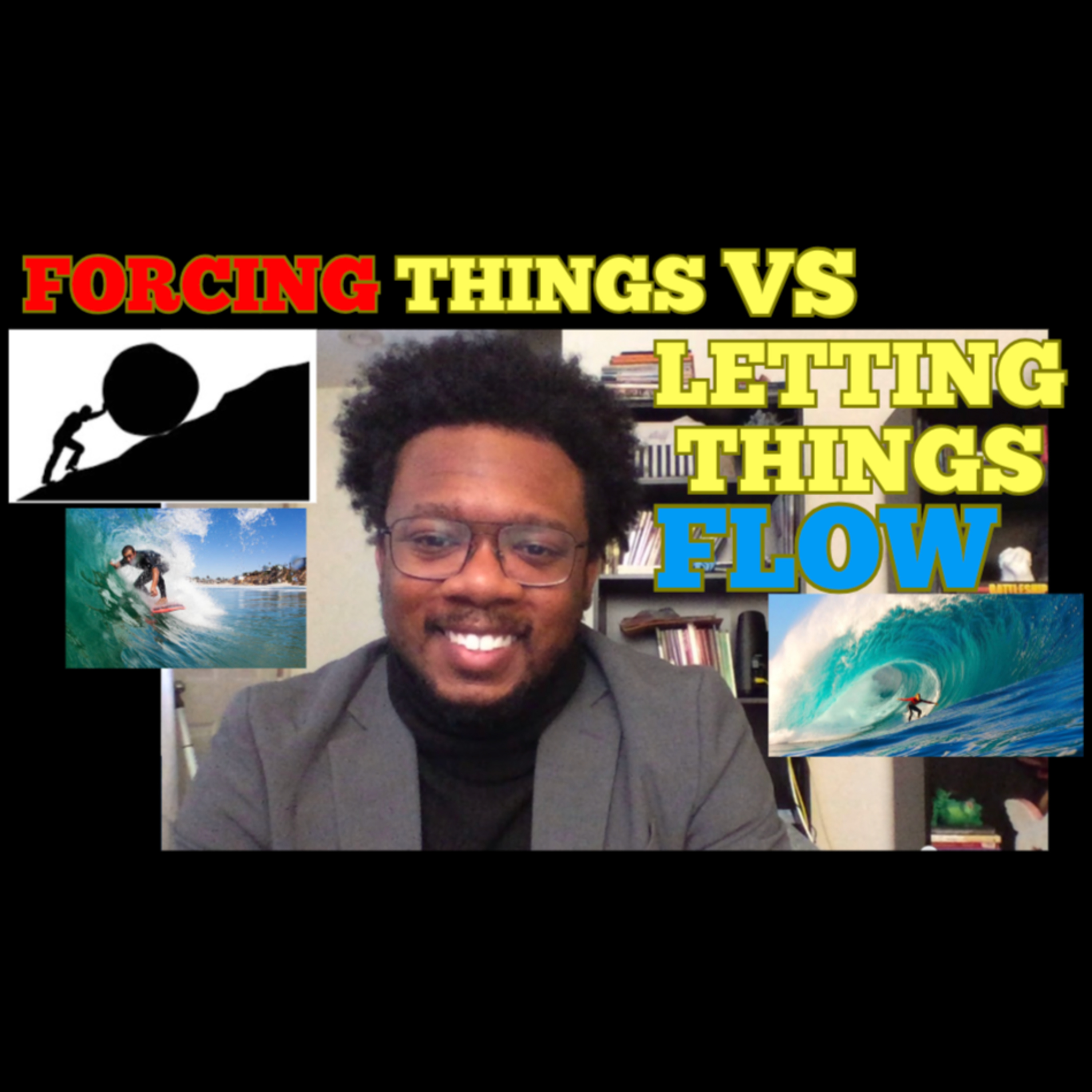 Stop Forcing Things & Go With The Flow | Instagram Posts Explained