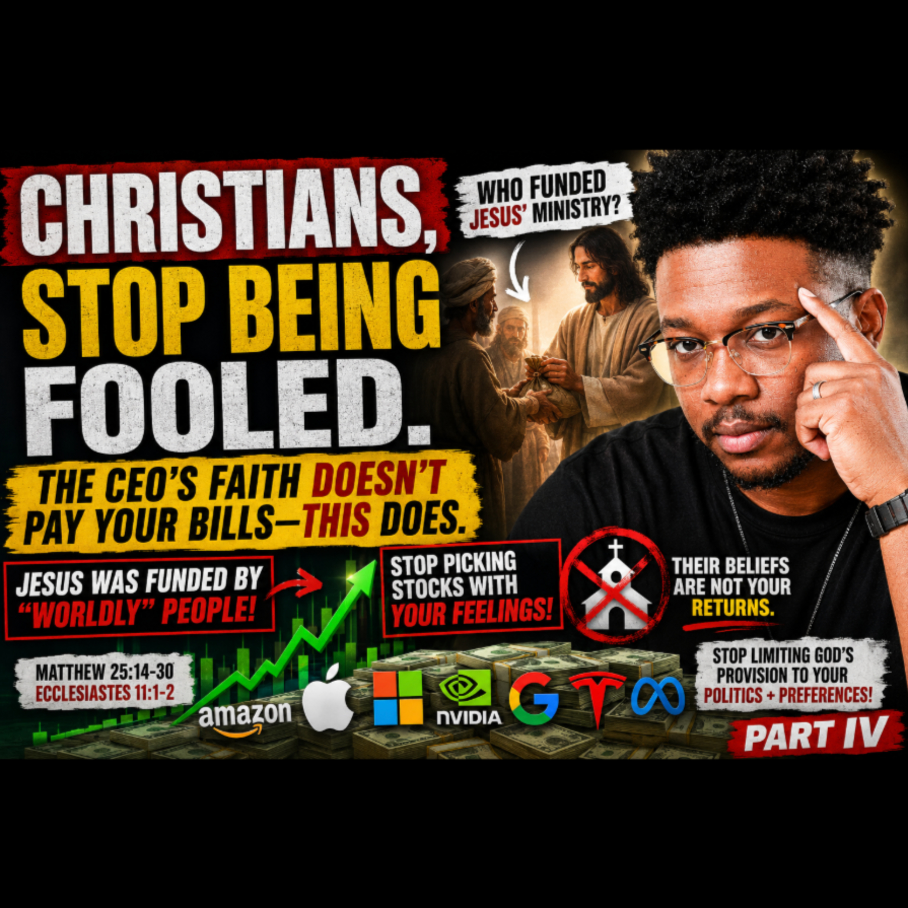 Should Christian Avoid "Non-Christian" Stocks? (Matthew 25:14-30; Ecclesiastes 11:1-2) episode artwork