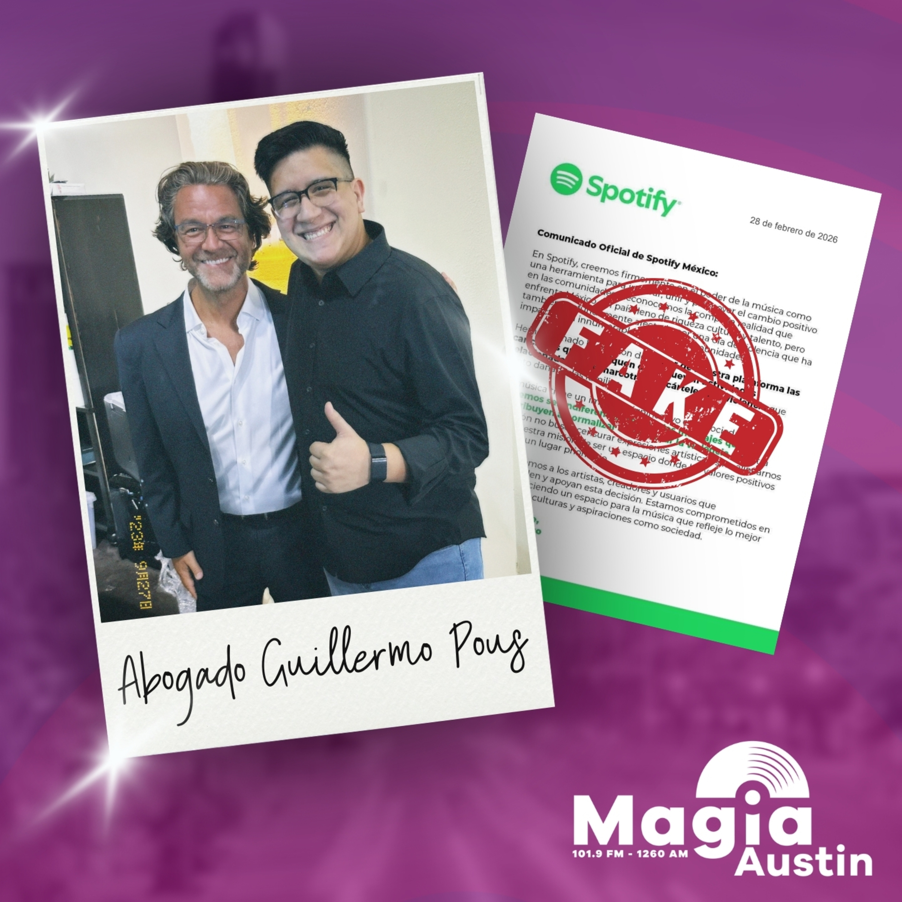 “No sería censura”: el Abogado Pous explica si Spotify puede quitar narcocorridos