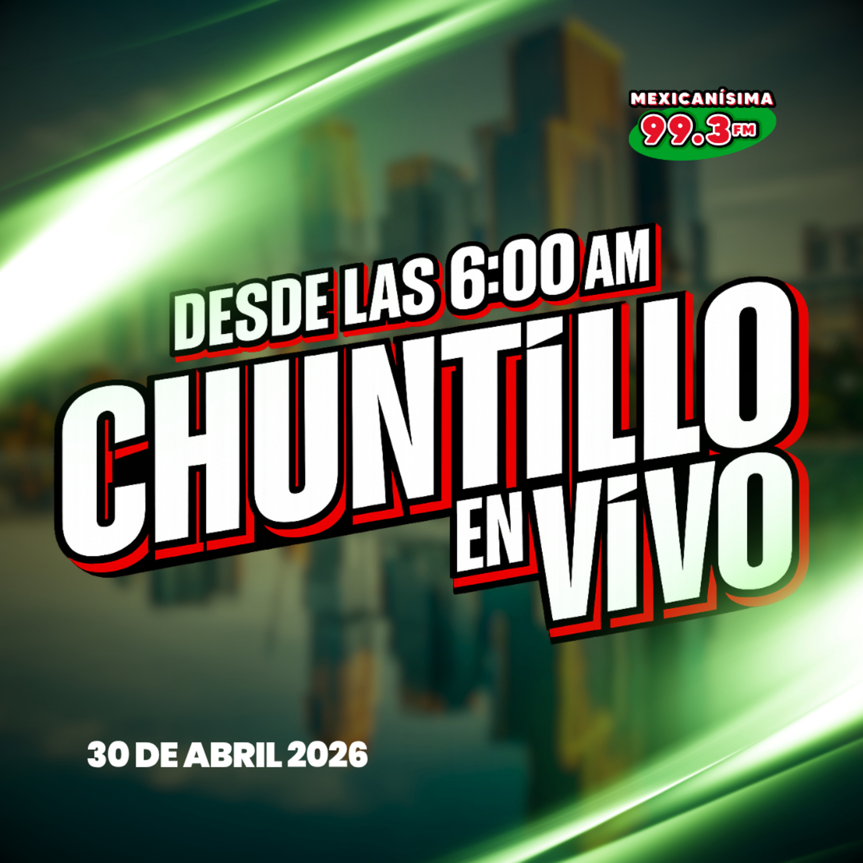 “Se ve, se siente: Chuntillo está presente” | Mi primer show en las mañanas (4-30-26)