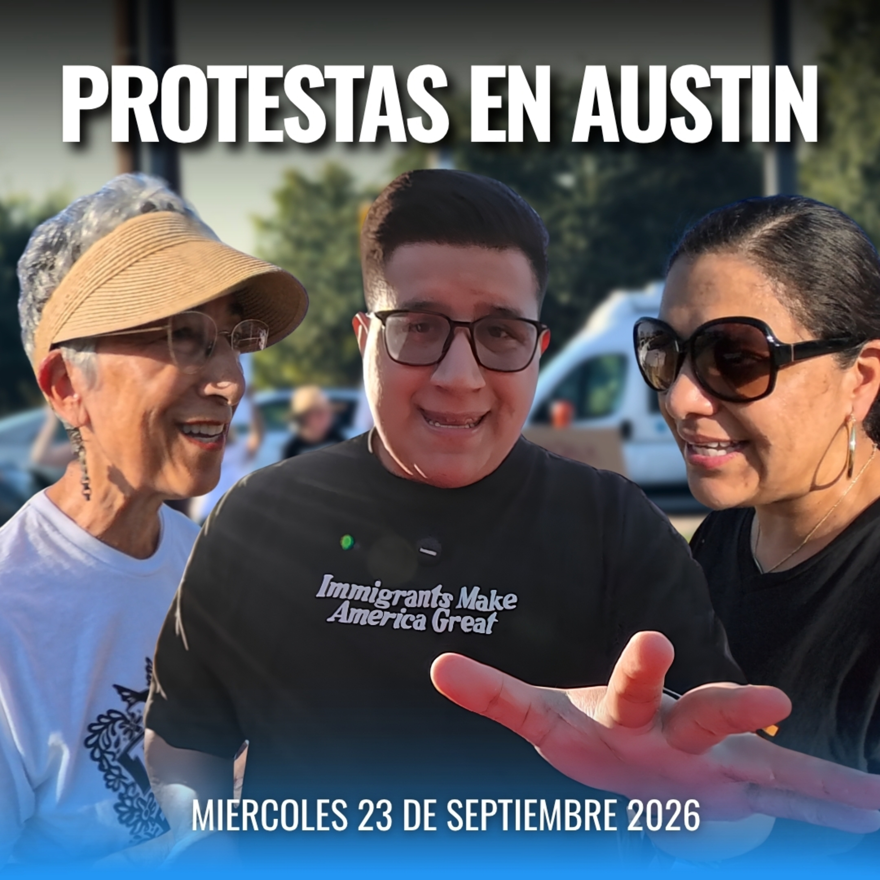 “¿Por qué ICE le disparó?” | Protesta en Austin tras el caso de Wilmer Rafael Garcés Pérez