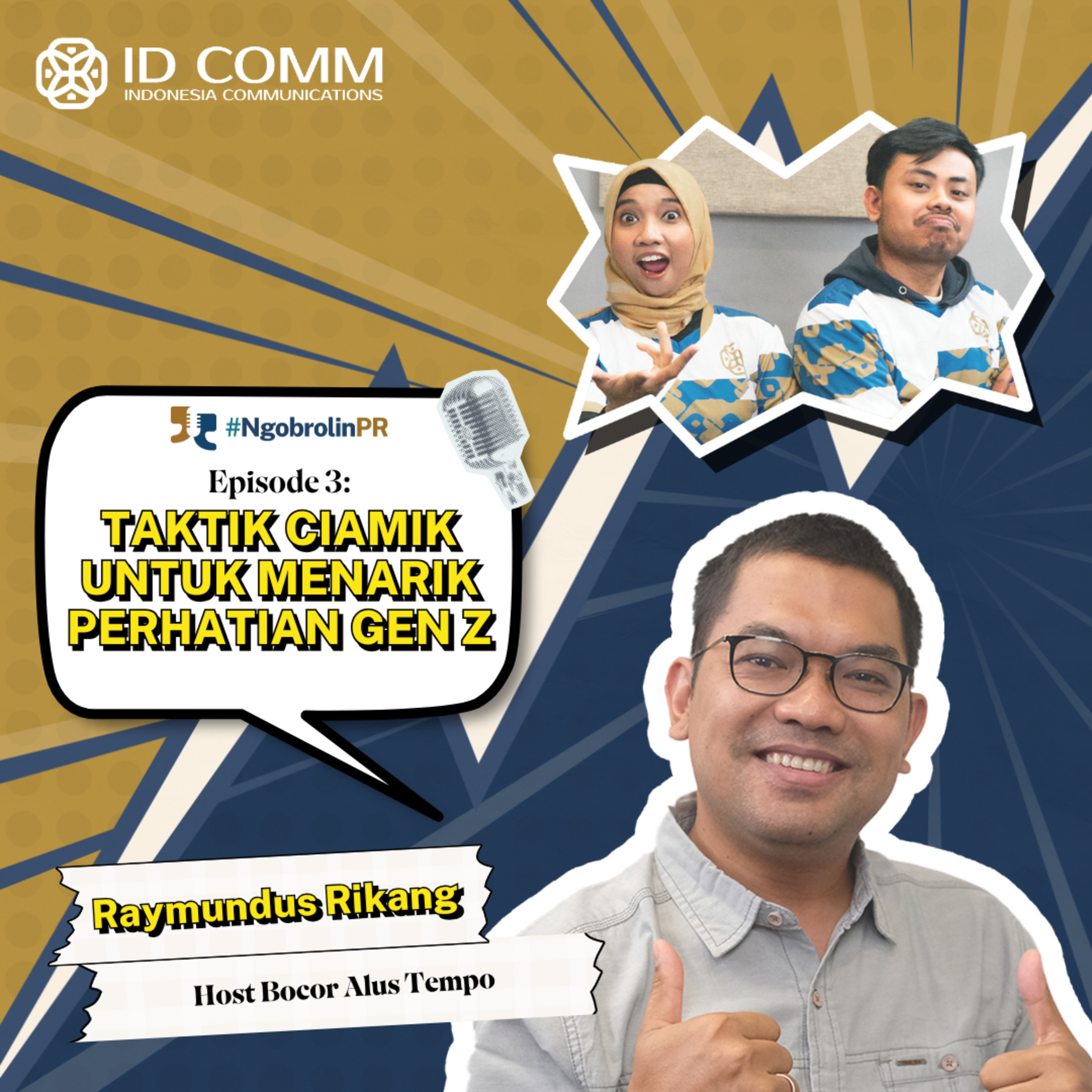 #NgobrolinPR - TAKTIK CIAMIK UNTUK MENARIK PERHATIAN GEN Z episode artwork