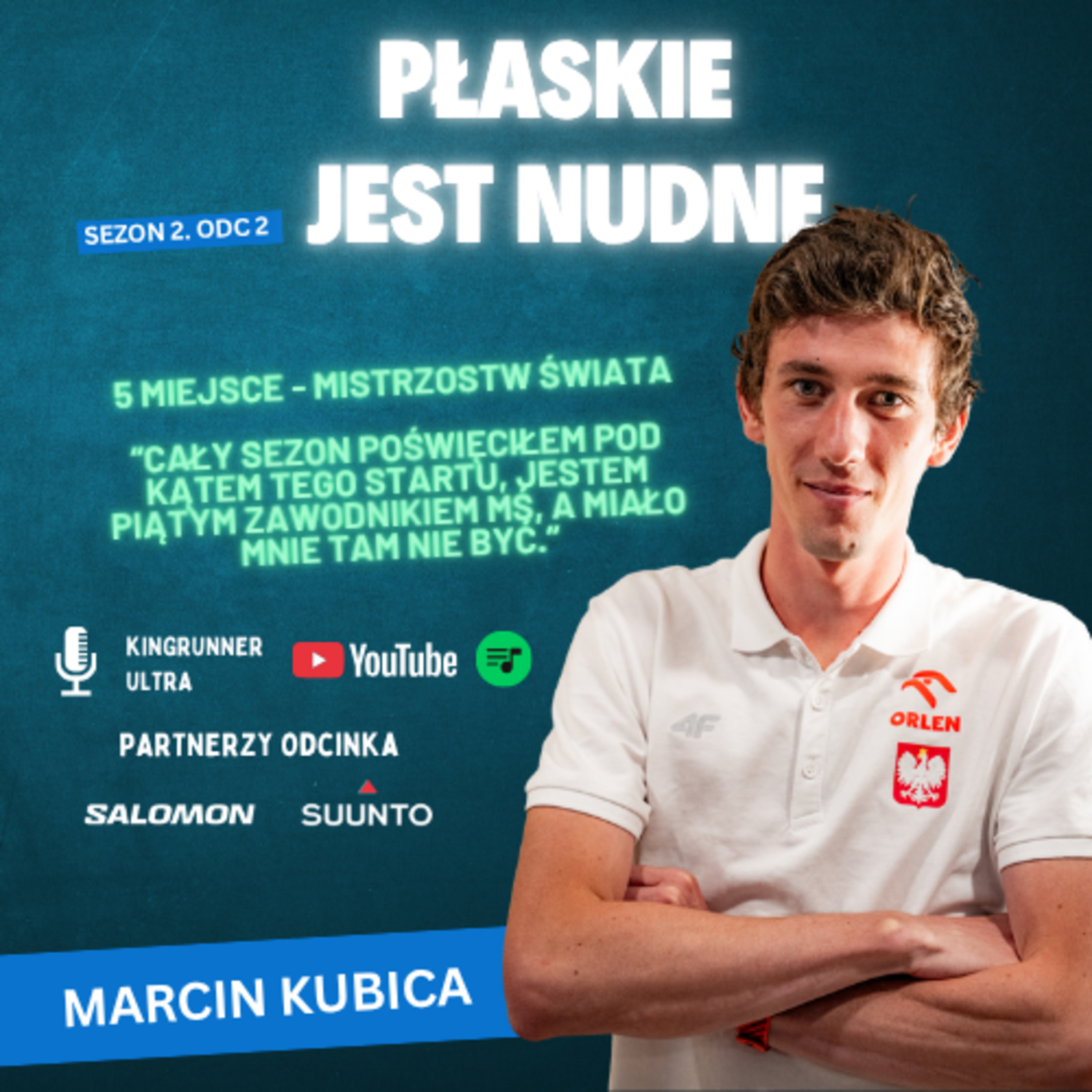 "Płaskie jest nudne" - sezon 2. "Marcin Kubica - od porażki do sukcesu na mistrzostwach świata.