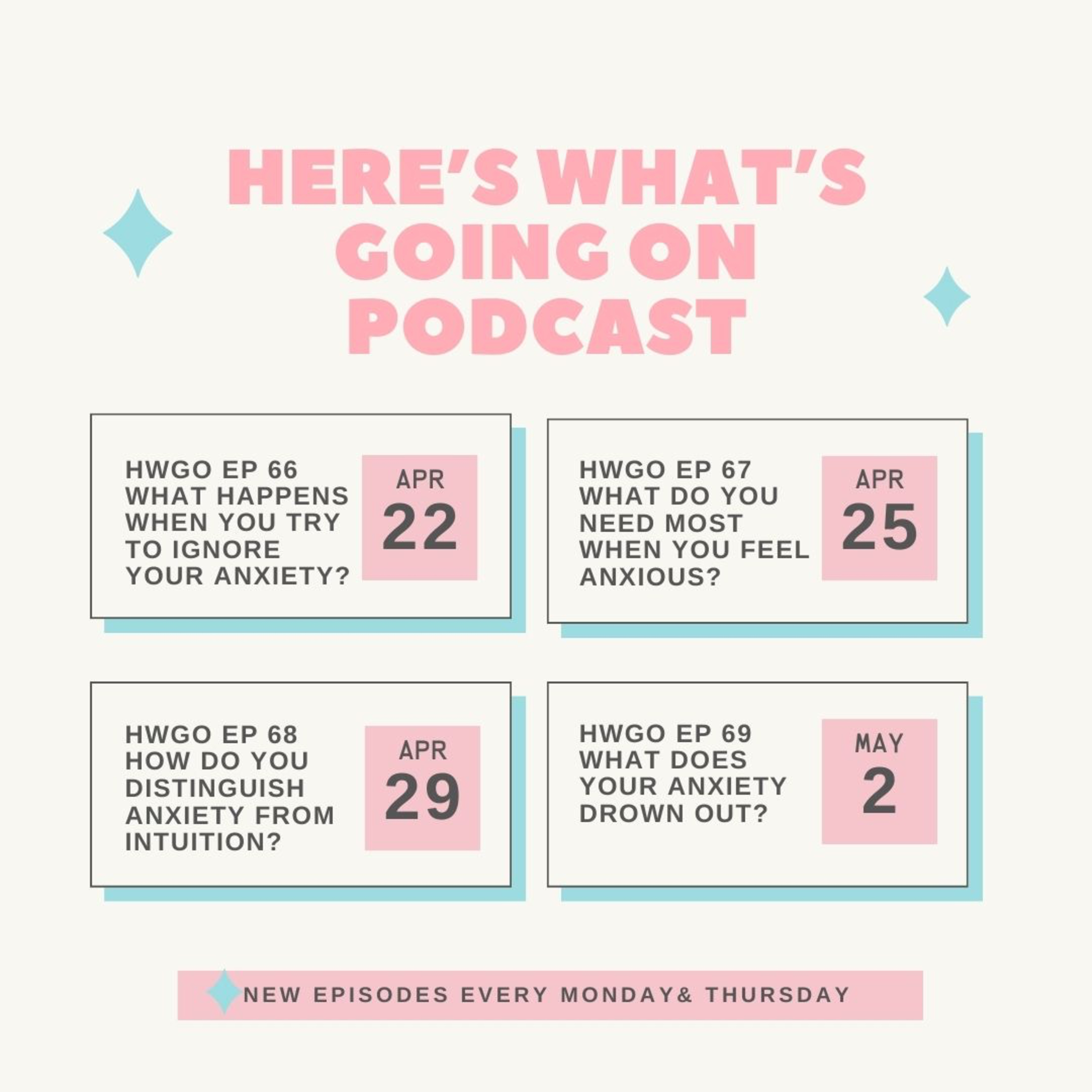 HWGO EP 69 What does your anxiety drown out? episode artwork