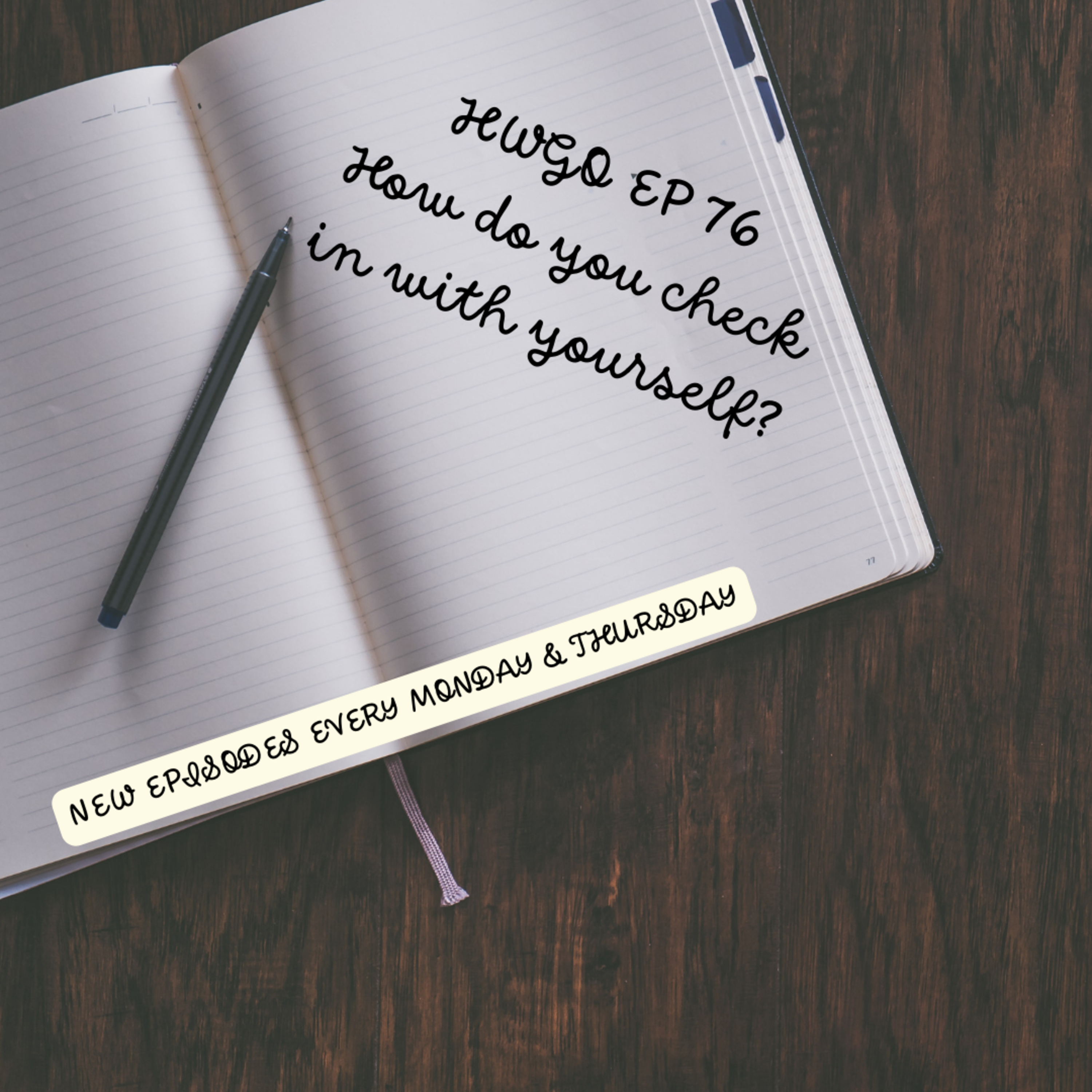 HWGO EP 76 How do you check in with yourself? episode artwork