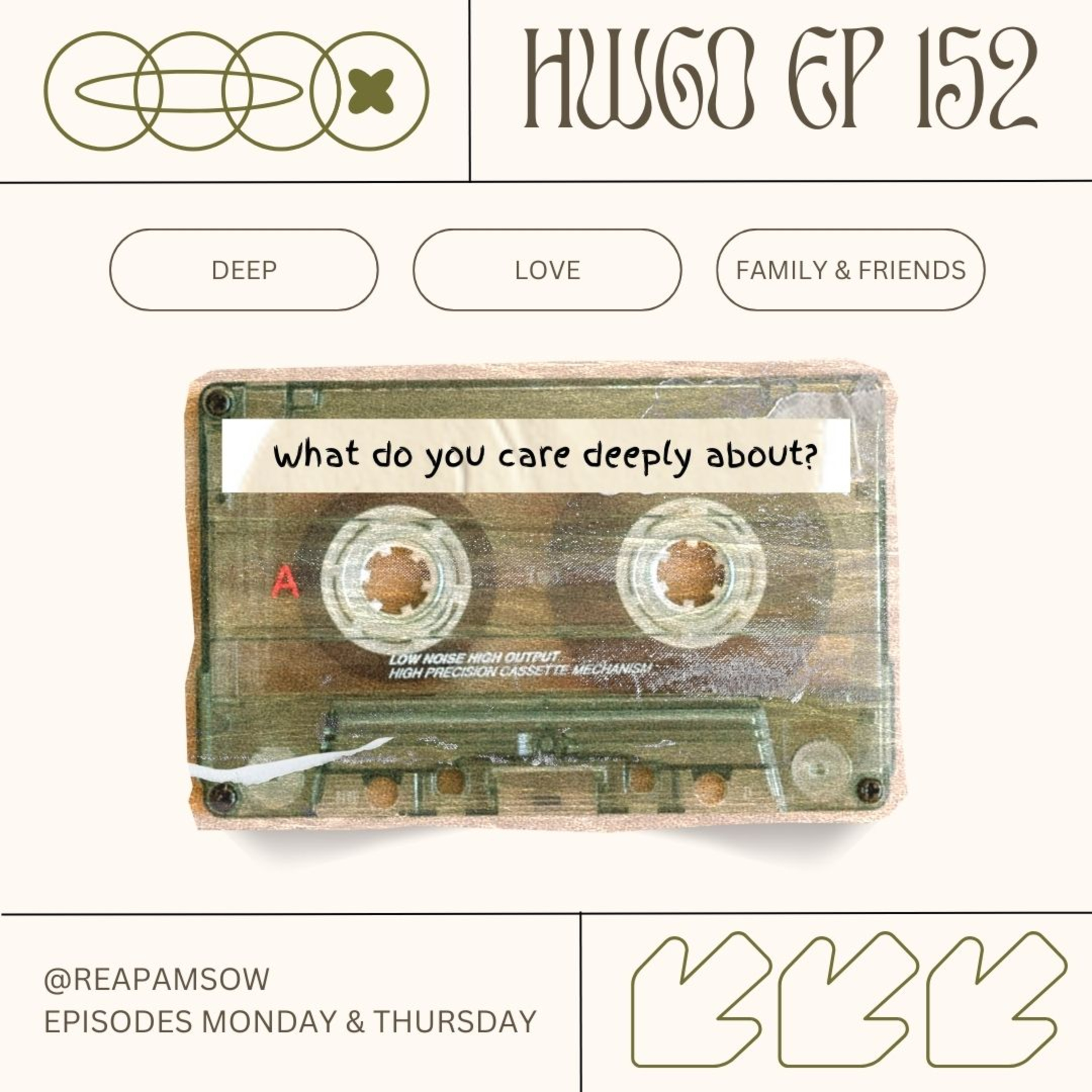 HWGO EP 152 What do you care deeply about? episode artwork