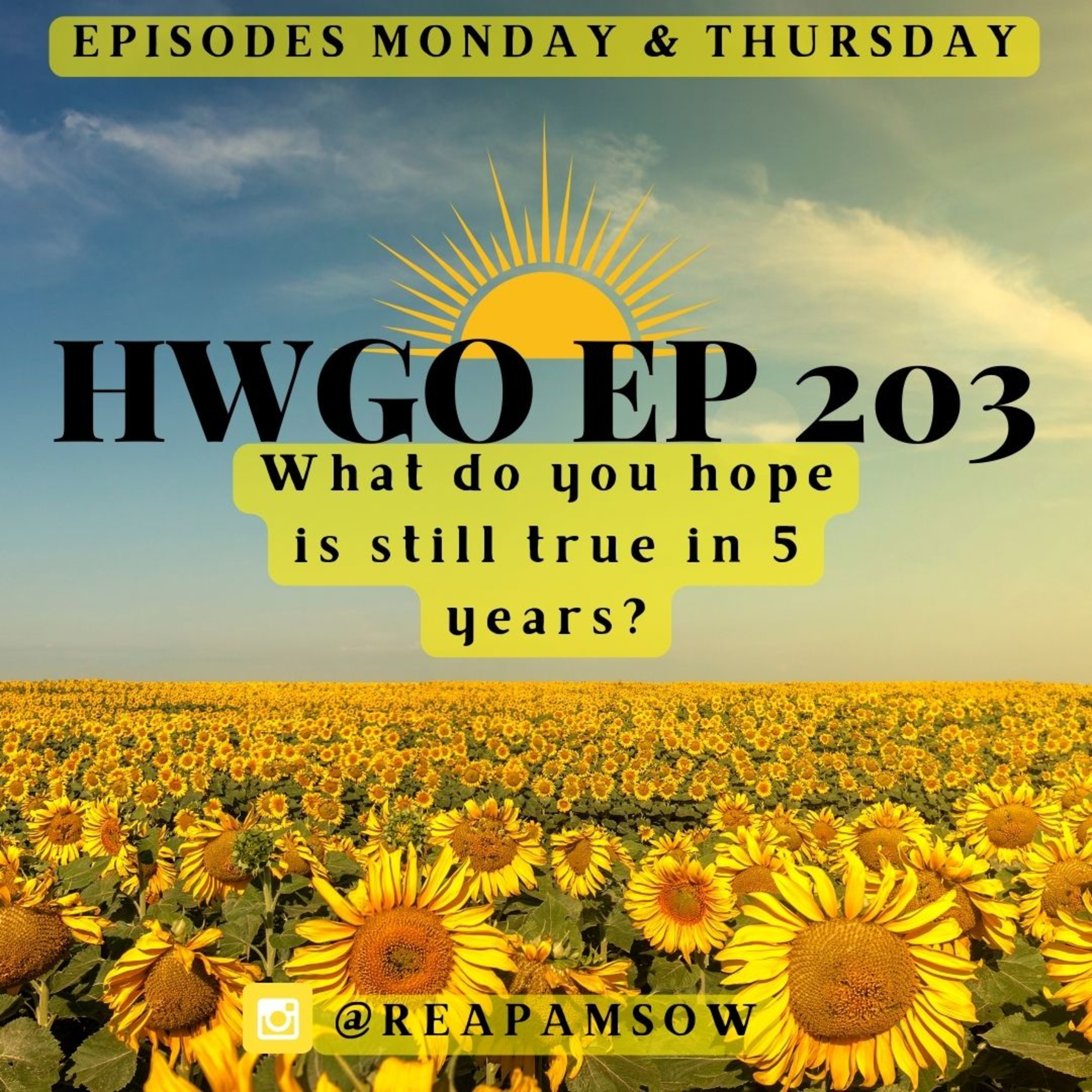 HWGO EP 203 What do you hope is still true in 5 years? episode artwork