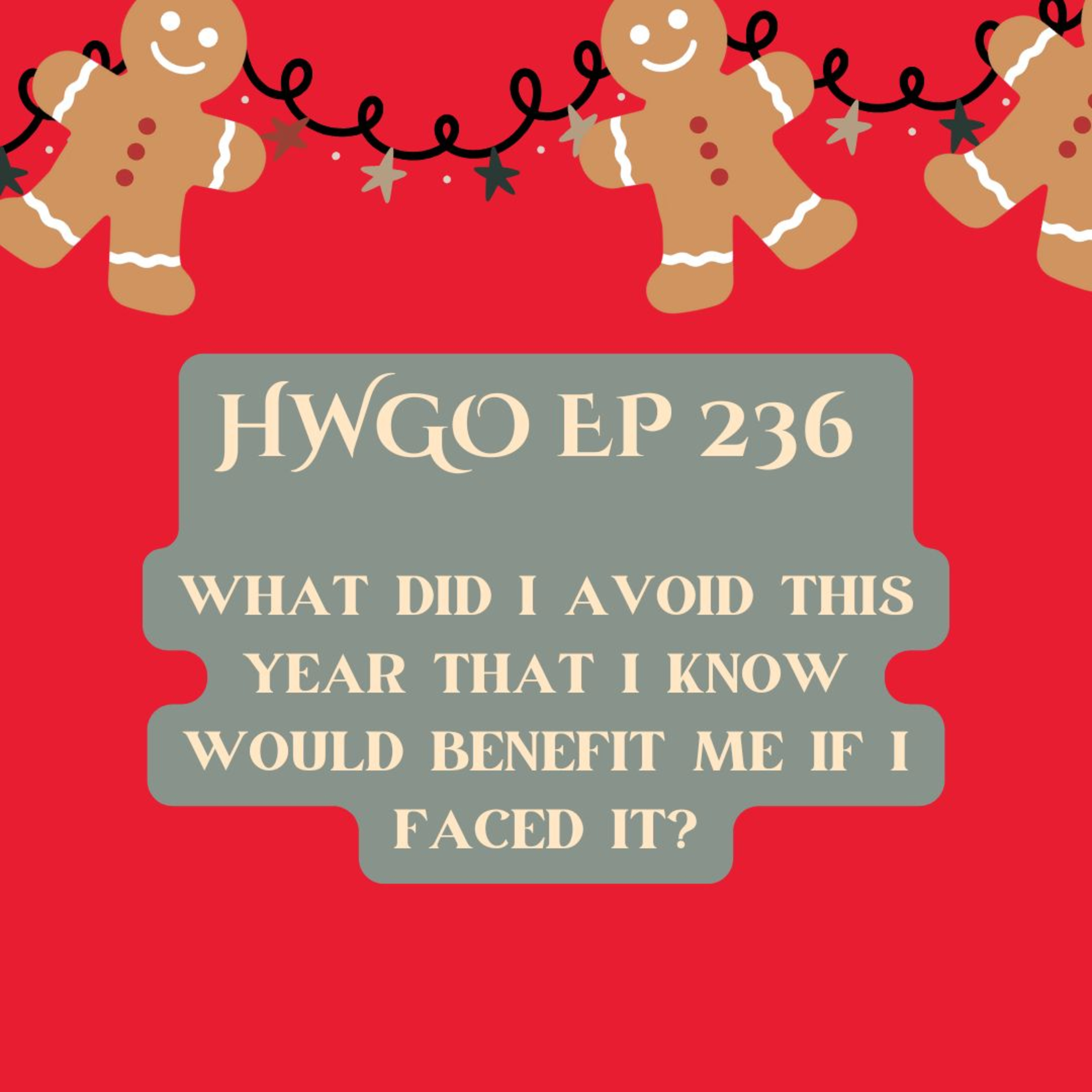HWGO EP 236 What did I avoid this year that I know would benefit me if I faced it? episode artwork