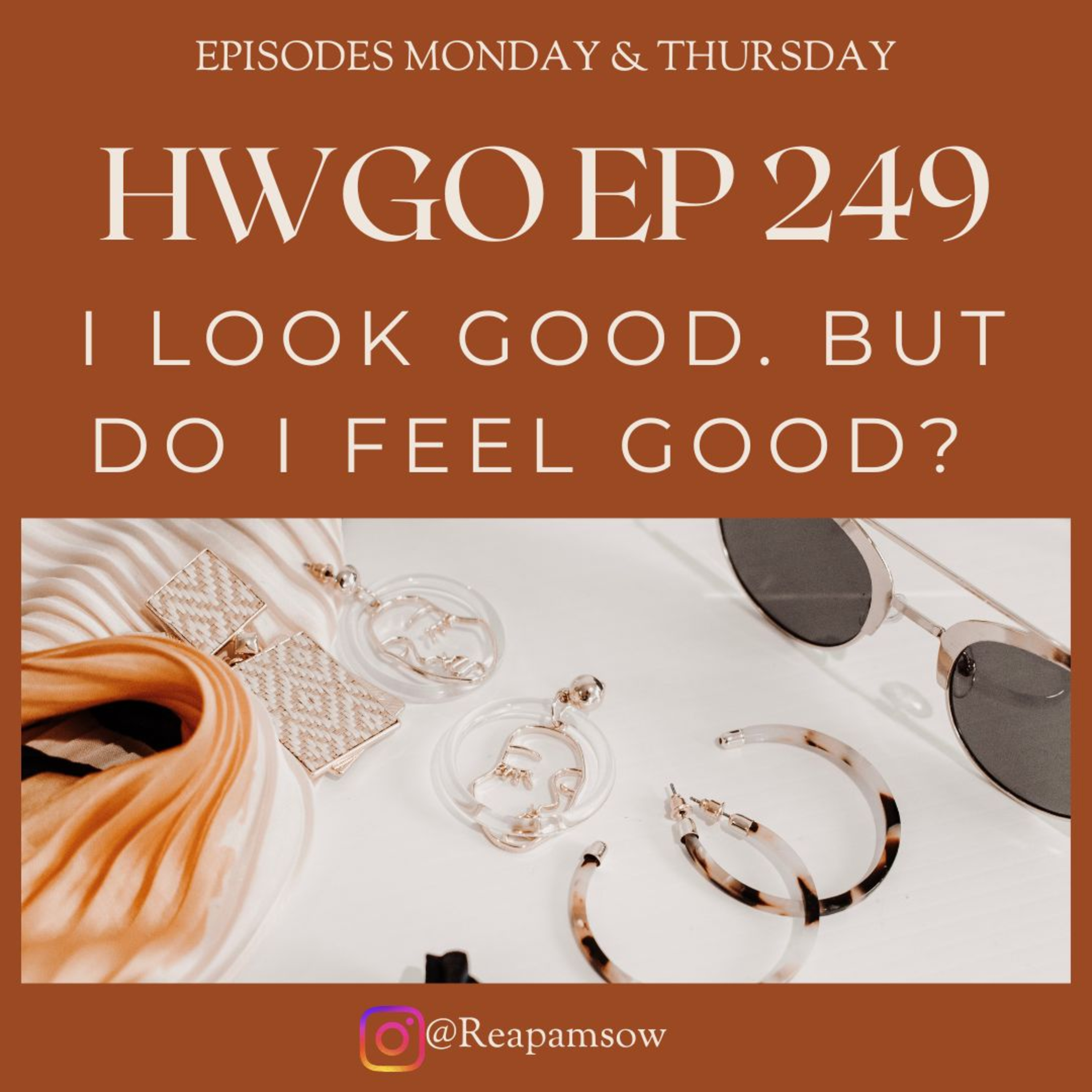 HWGO EP 249 I Look Good. But Do I Feel Good? episode artwork