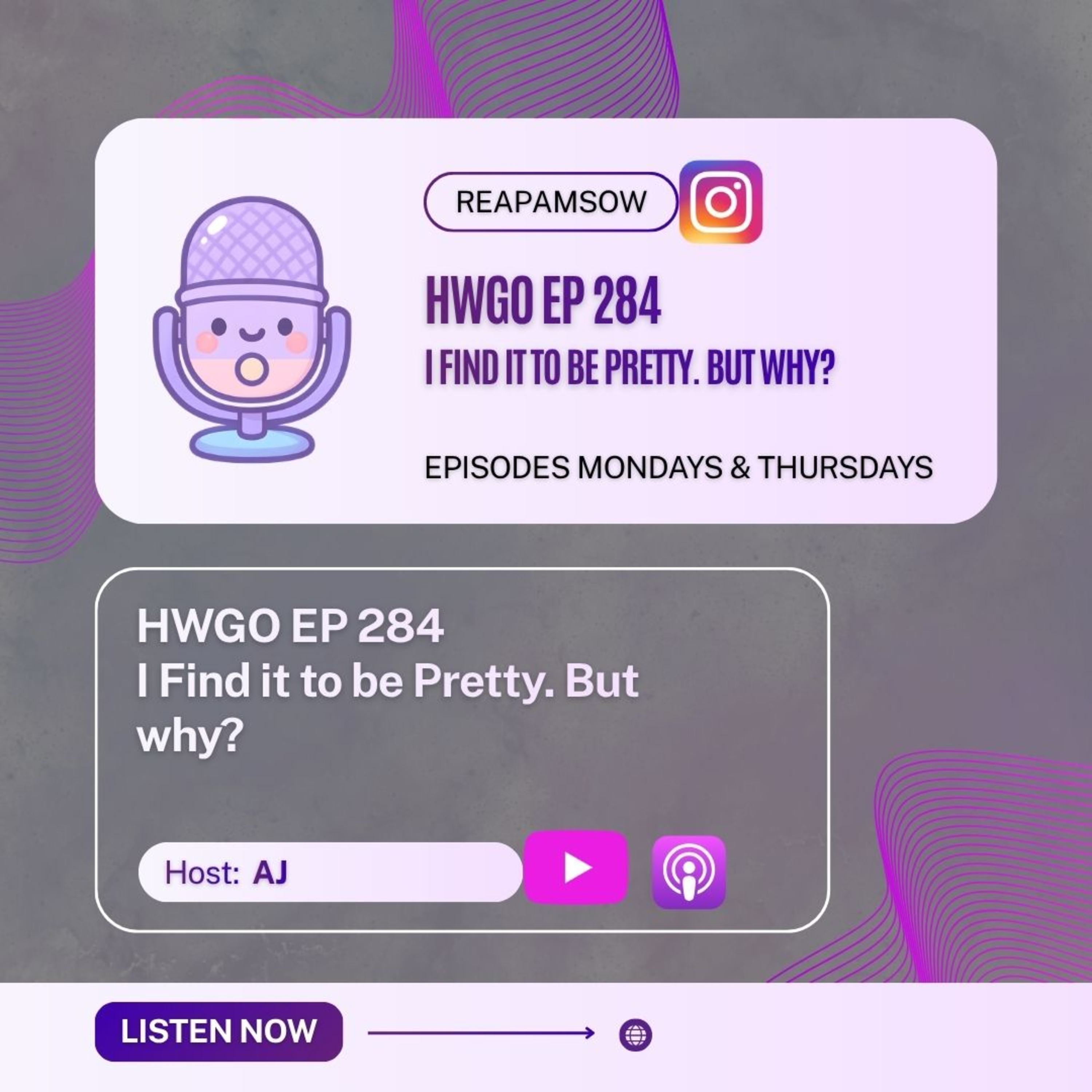 HWGO EP 284 I Find it to be Pretty. But why? episode artwork