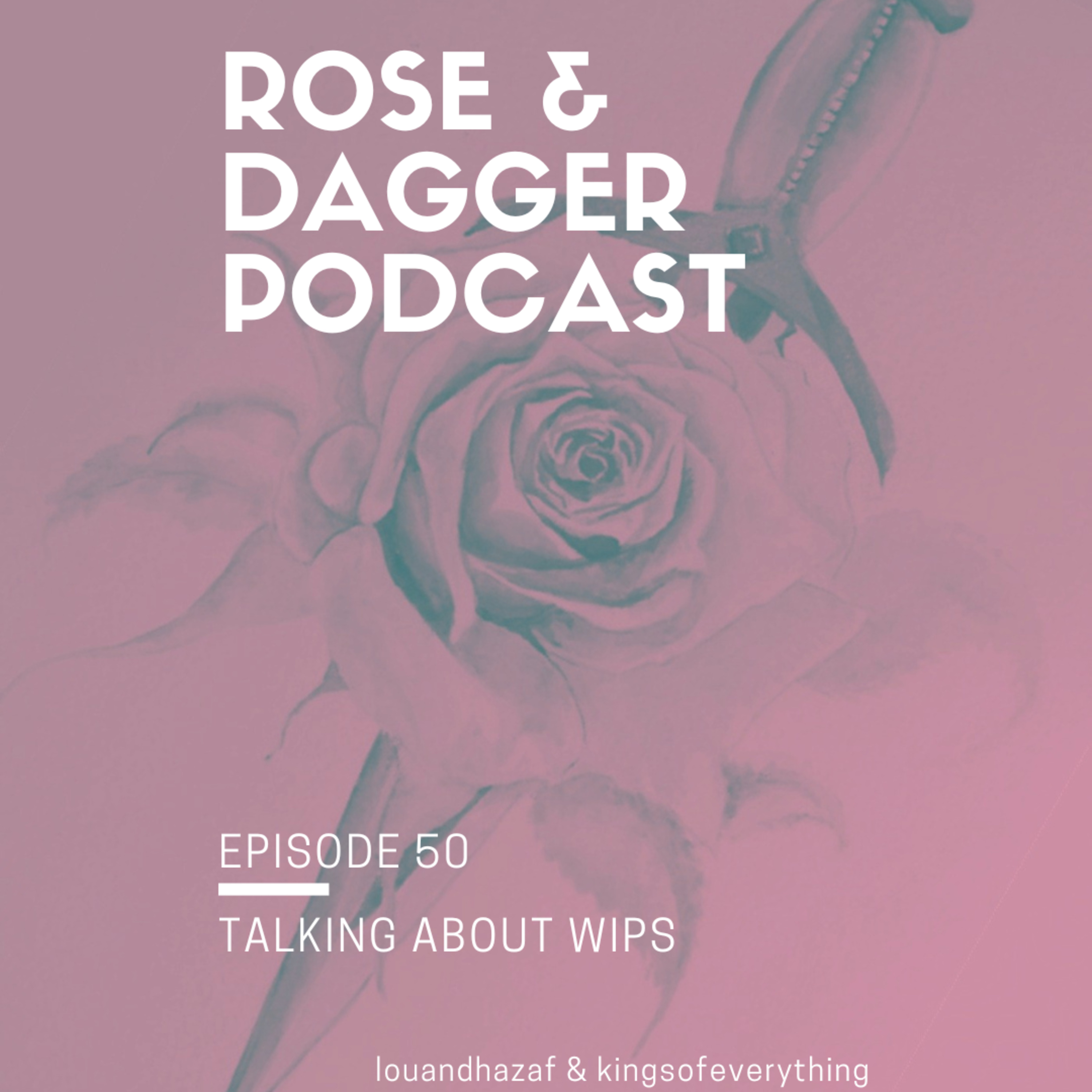 Talking about WIPs episode artwork