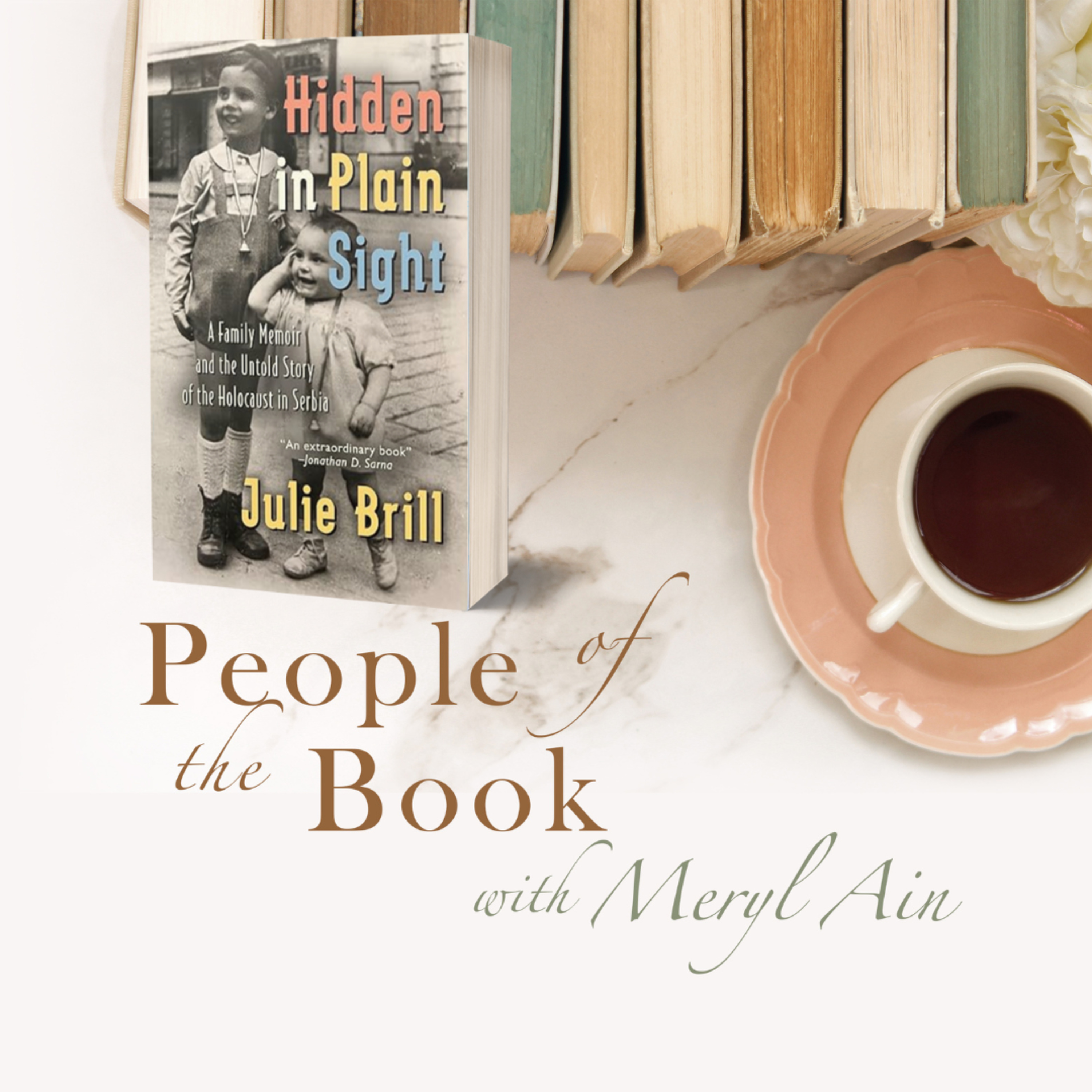 Julie Brill on HIDDEN IN PLAIN SIGHT: A Family Memoir and the Untold Story of the Holocaust in Serbia episode artwork