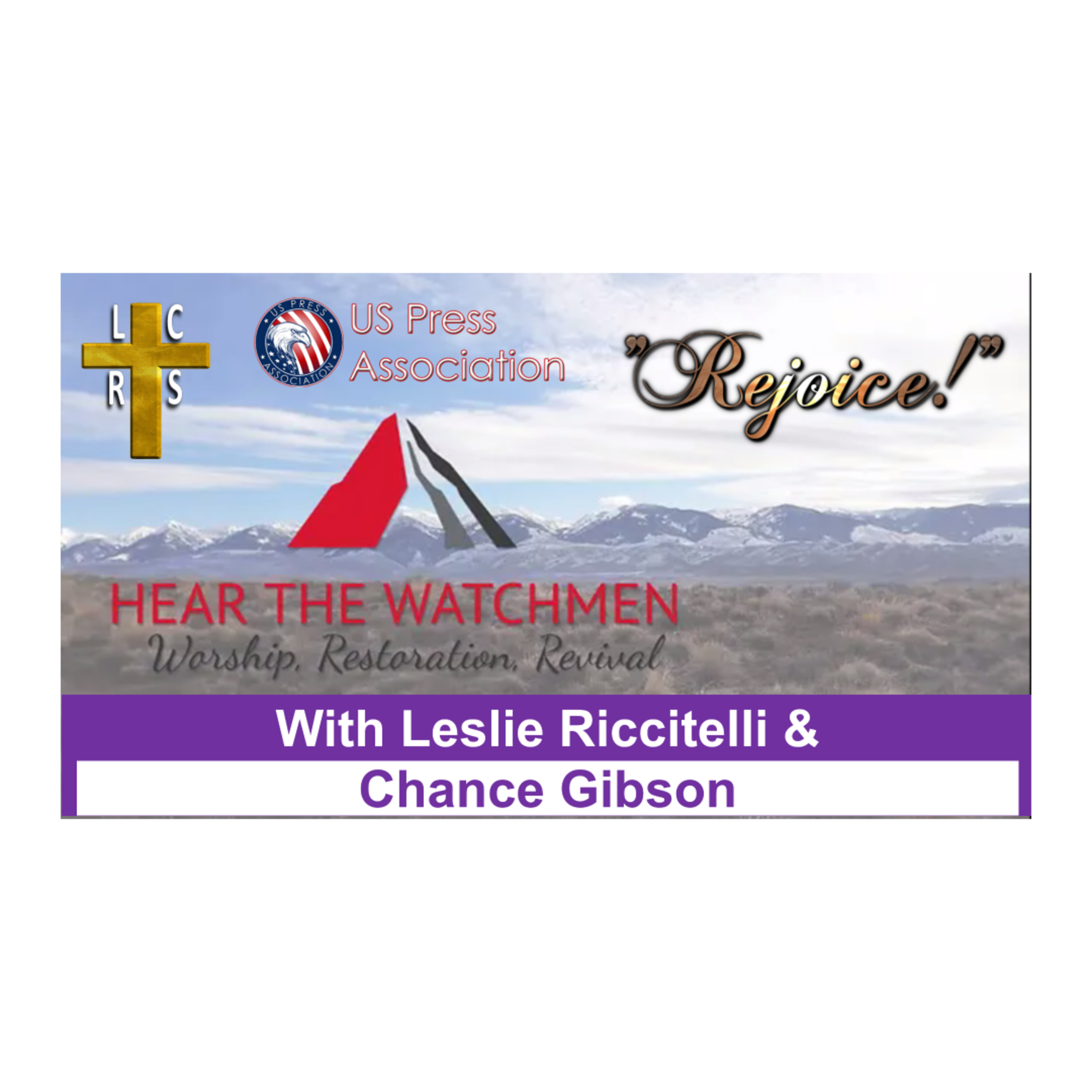 Leslie Riccitelli & Chance Gibson - Hear The Watchmen 2024 DFW Prophecy Conference episode artwork