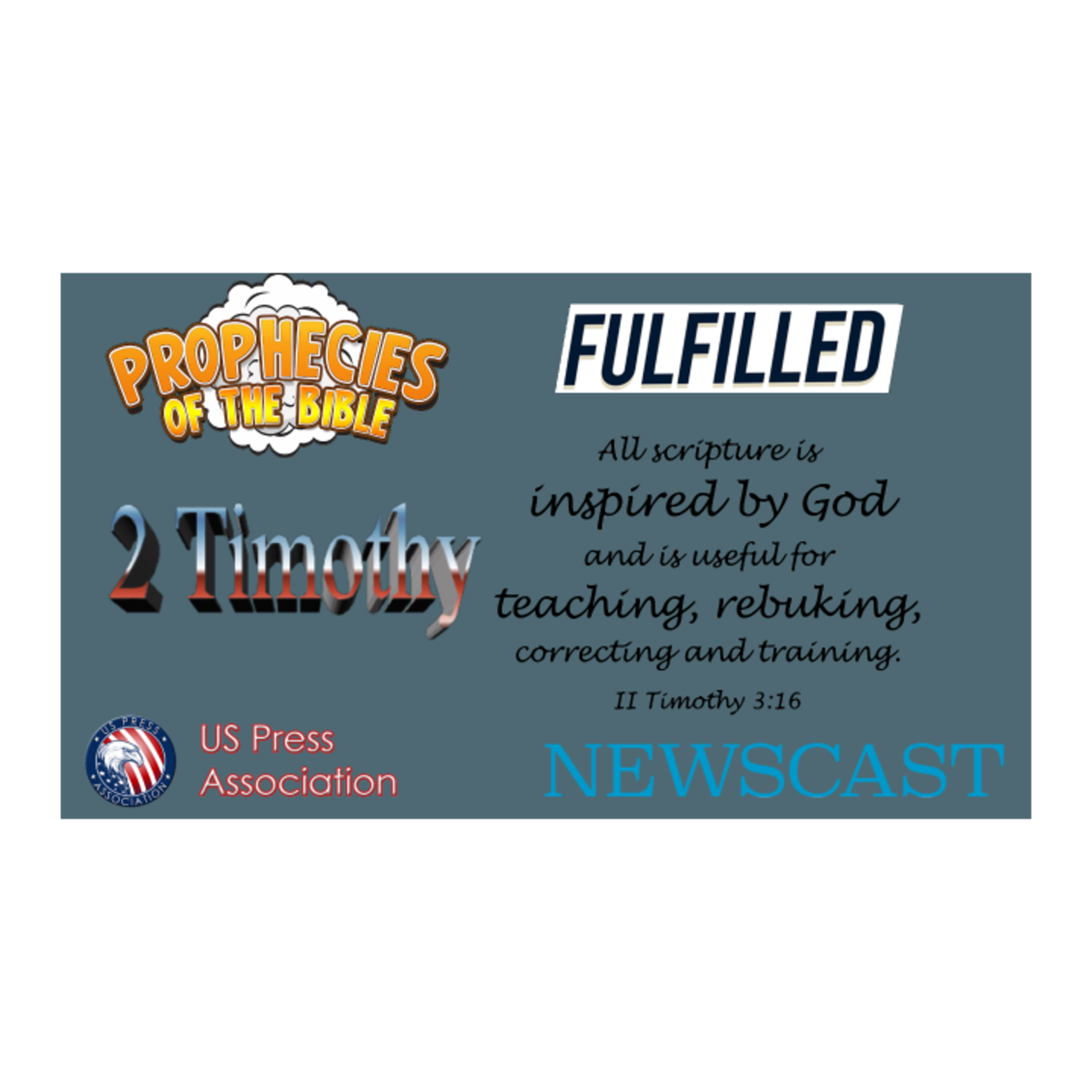 Prophecies Of The Bible FULFILLED - Current Events VS 2nd Timothy Chapter 3 episode artwork
