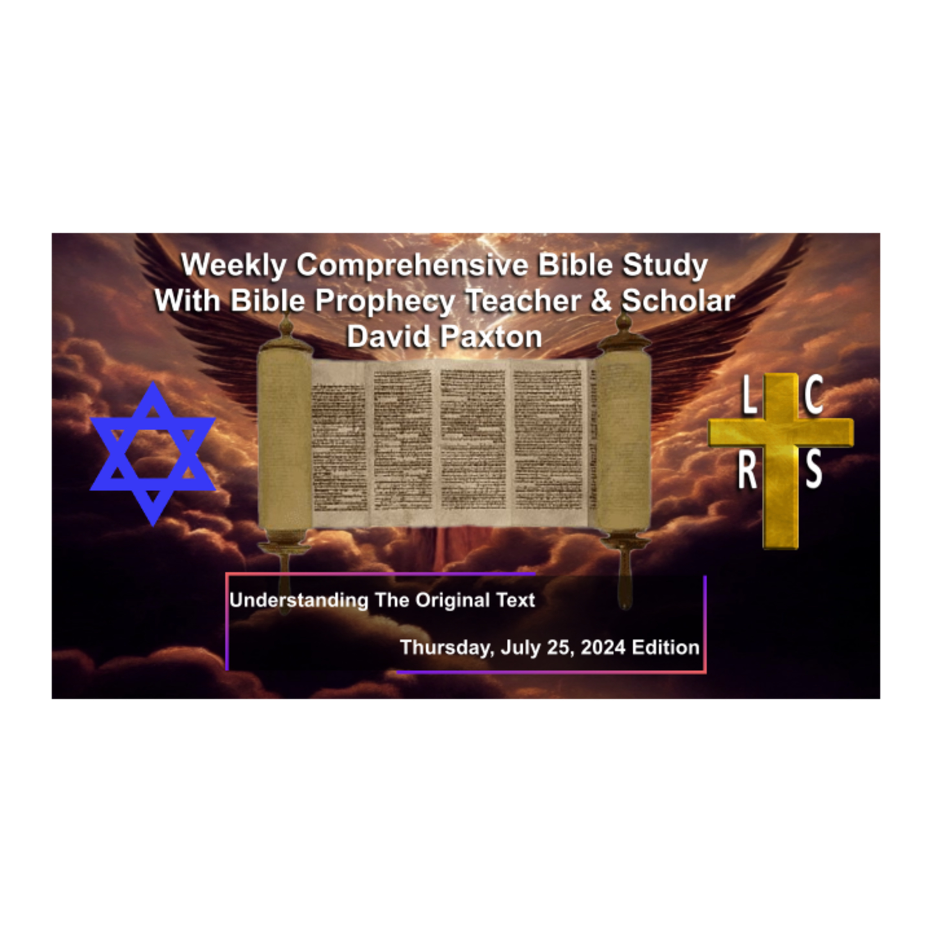 God Having CREATED Man, Next MAKES Woman - Weekly Comprehensive Bible Study With David Paxton episode artwork
