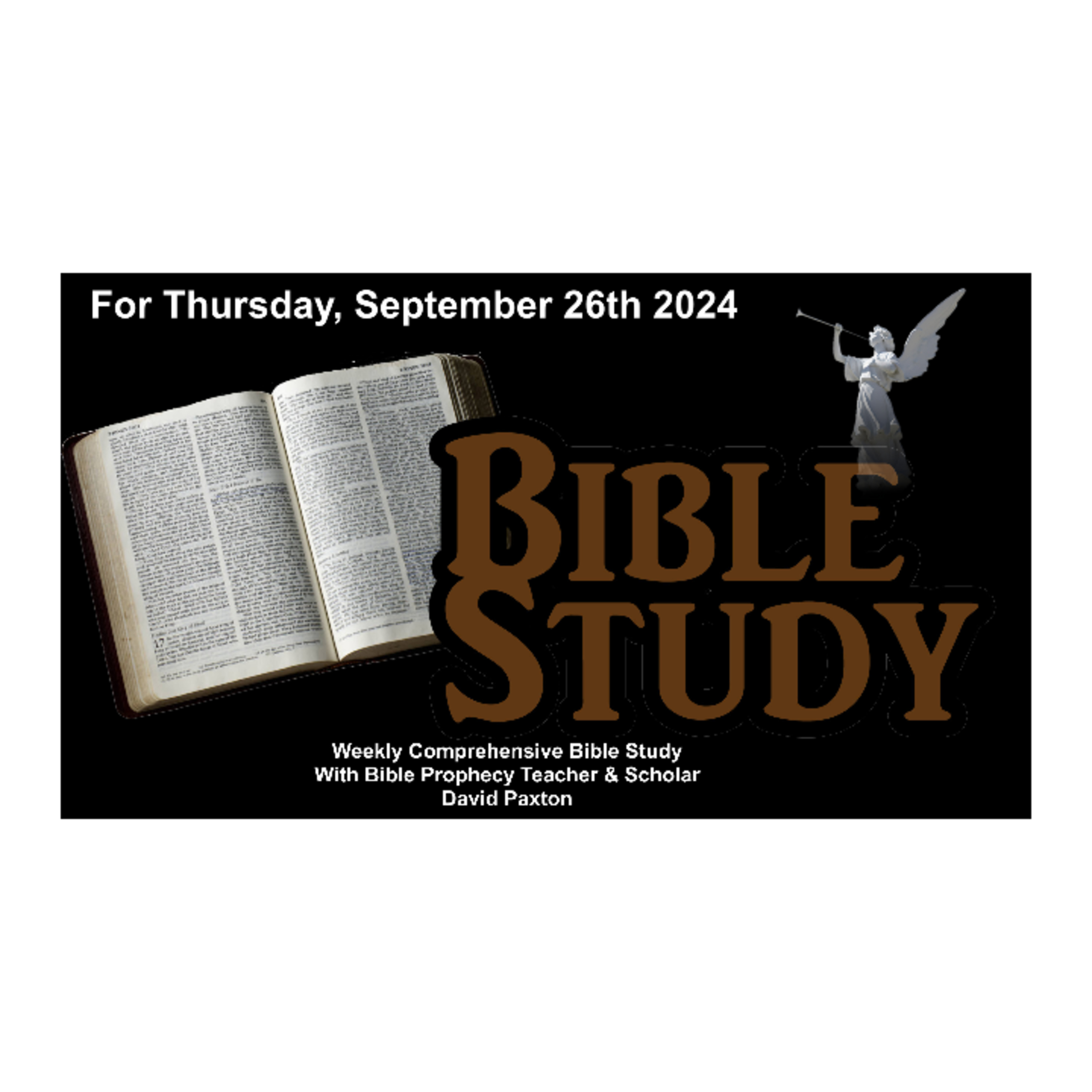 Weekly Comprehensive Bible Study With Bible Scholar David Paxton episode artwork