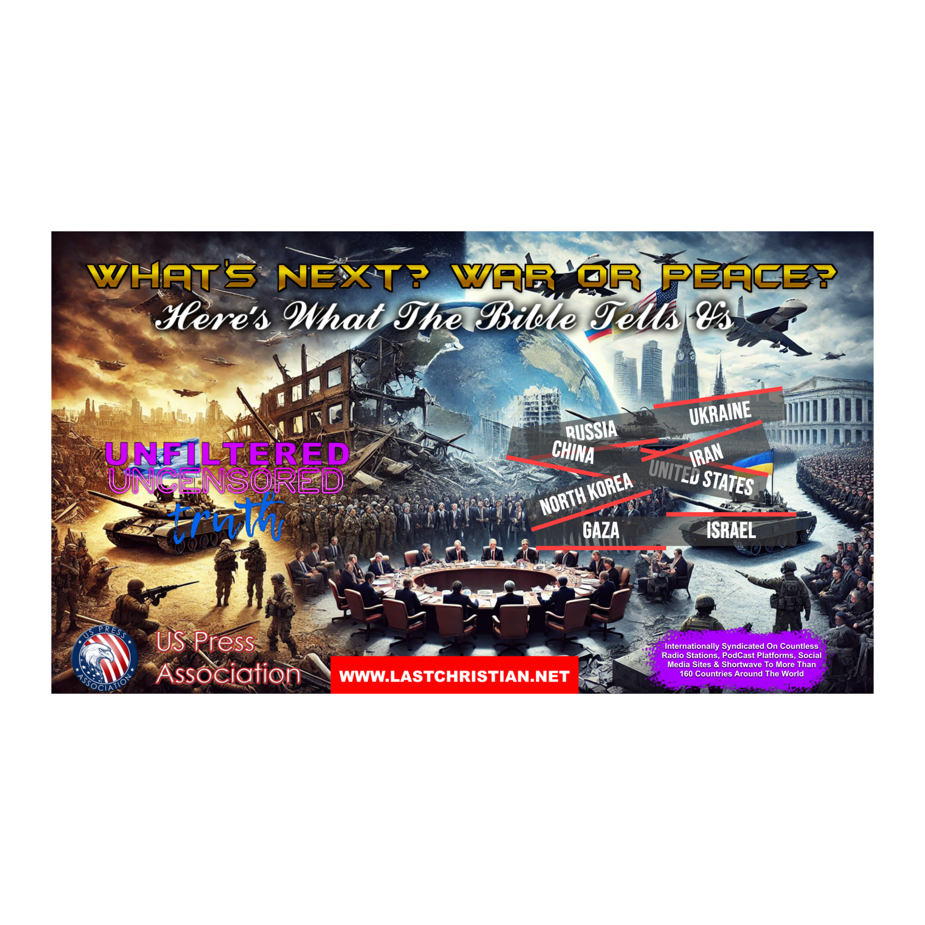 What's Next War or Peace? Here's What The Bible Tells Us episode artwork