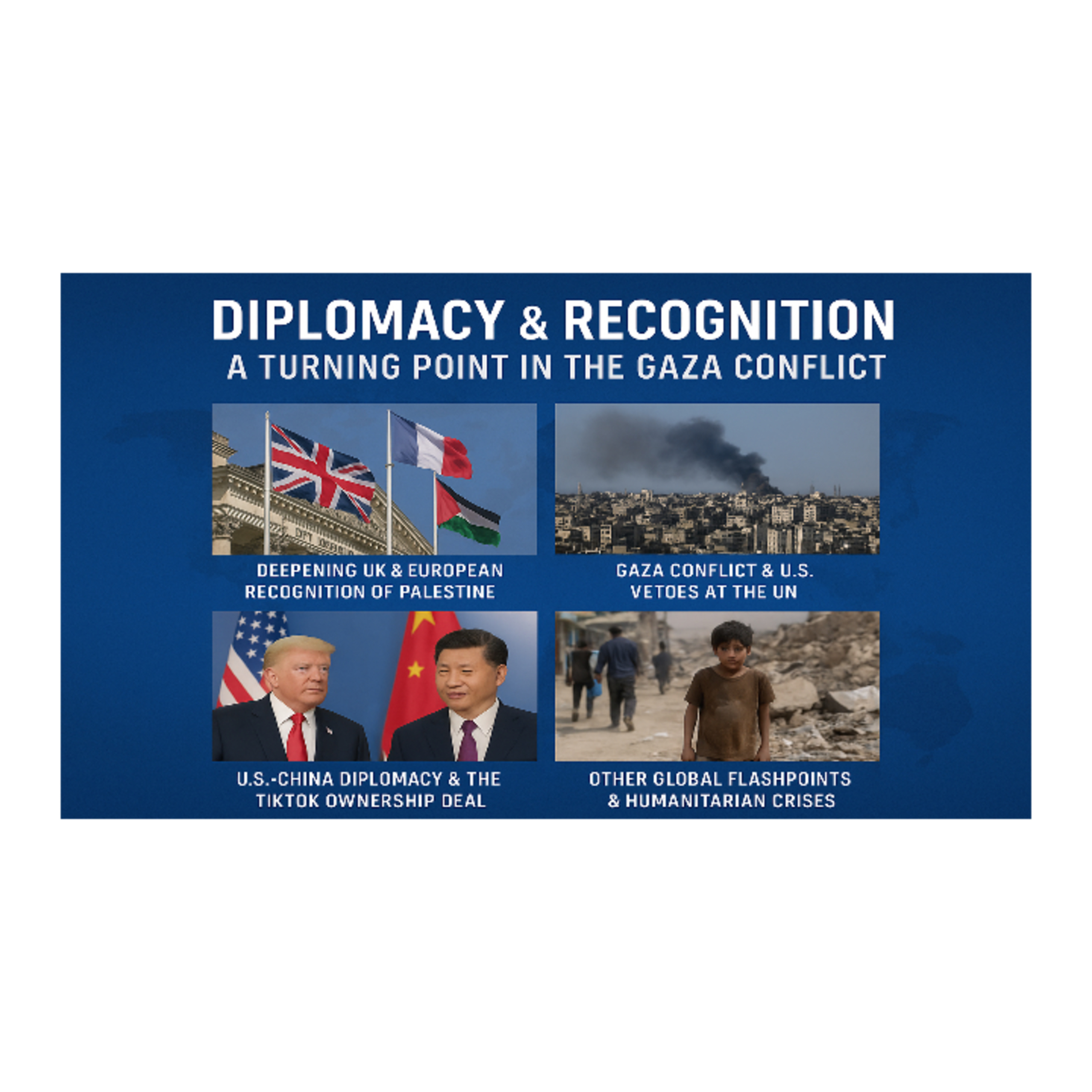 Diplomacy & Recognition: A Turning point In The Gaza Conflict #Palestine #BibleProphecy #Gaza episode artwork