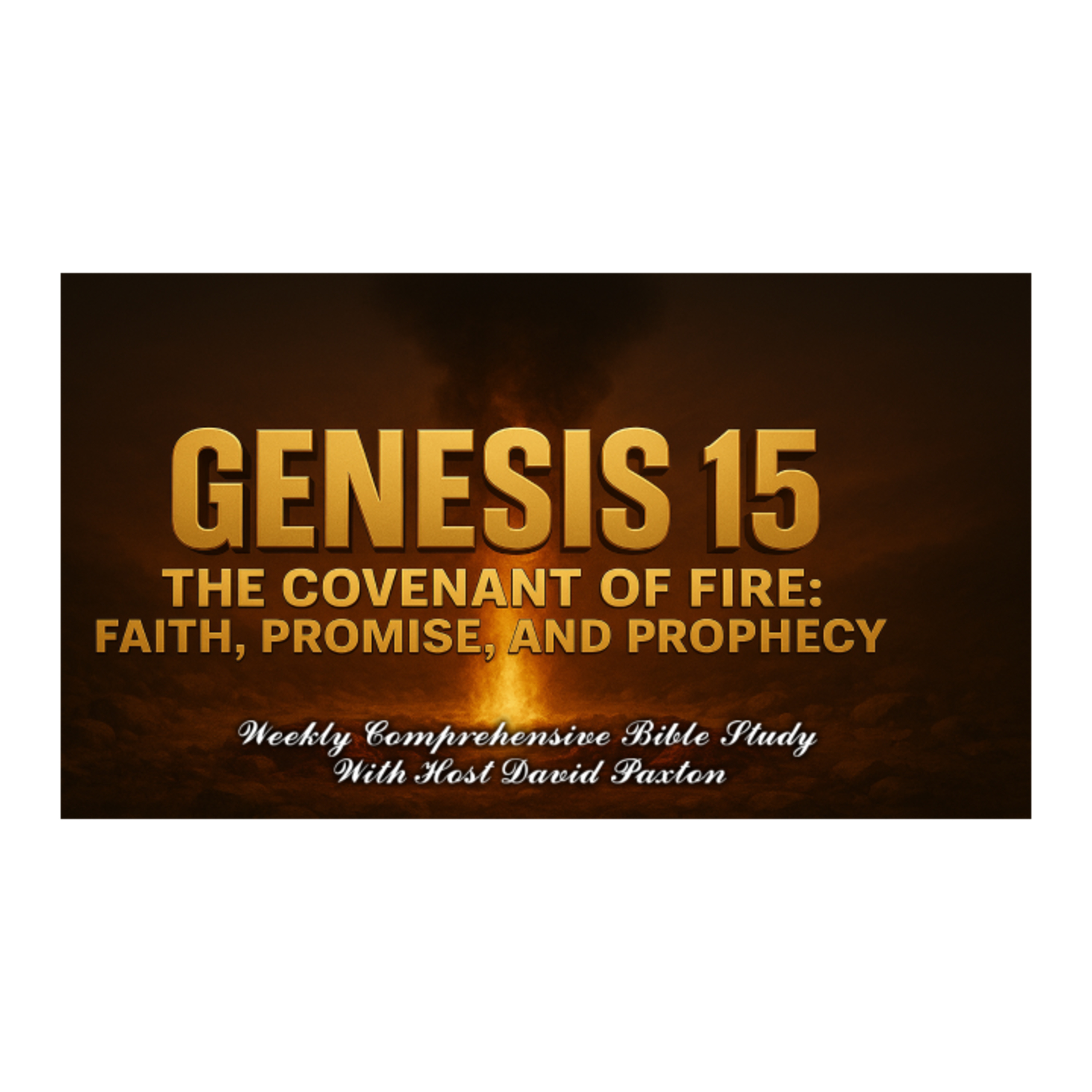 Genesis 15: The Covenant of Fire - The Faith, The Promise, and Prophecy episode artwork