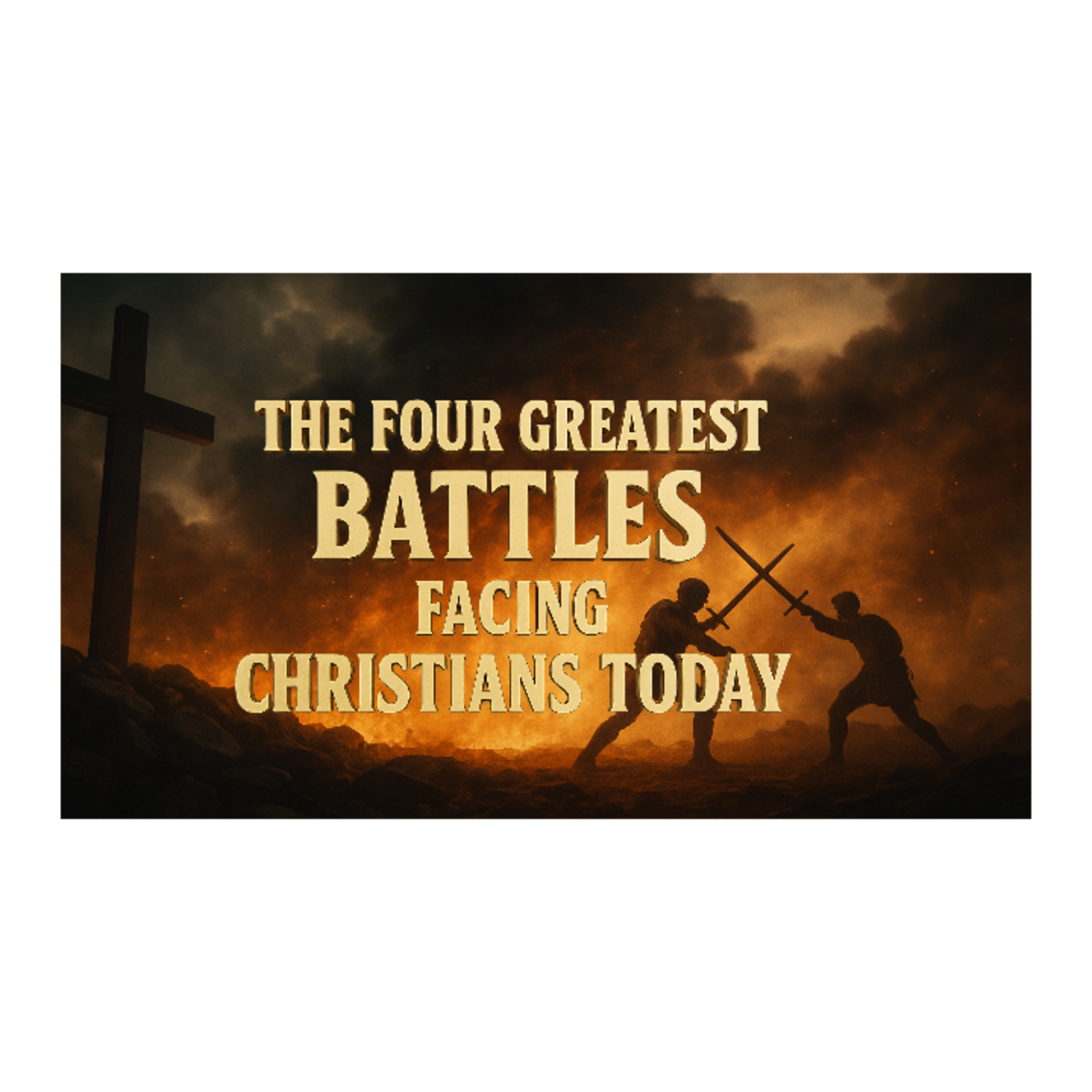 The Four Greatest Battles Facing Christians Today episode artwork
