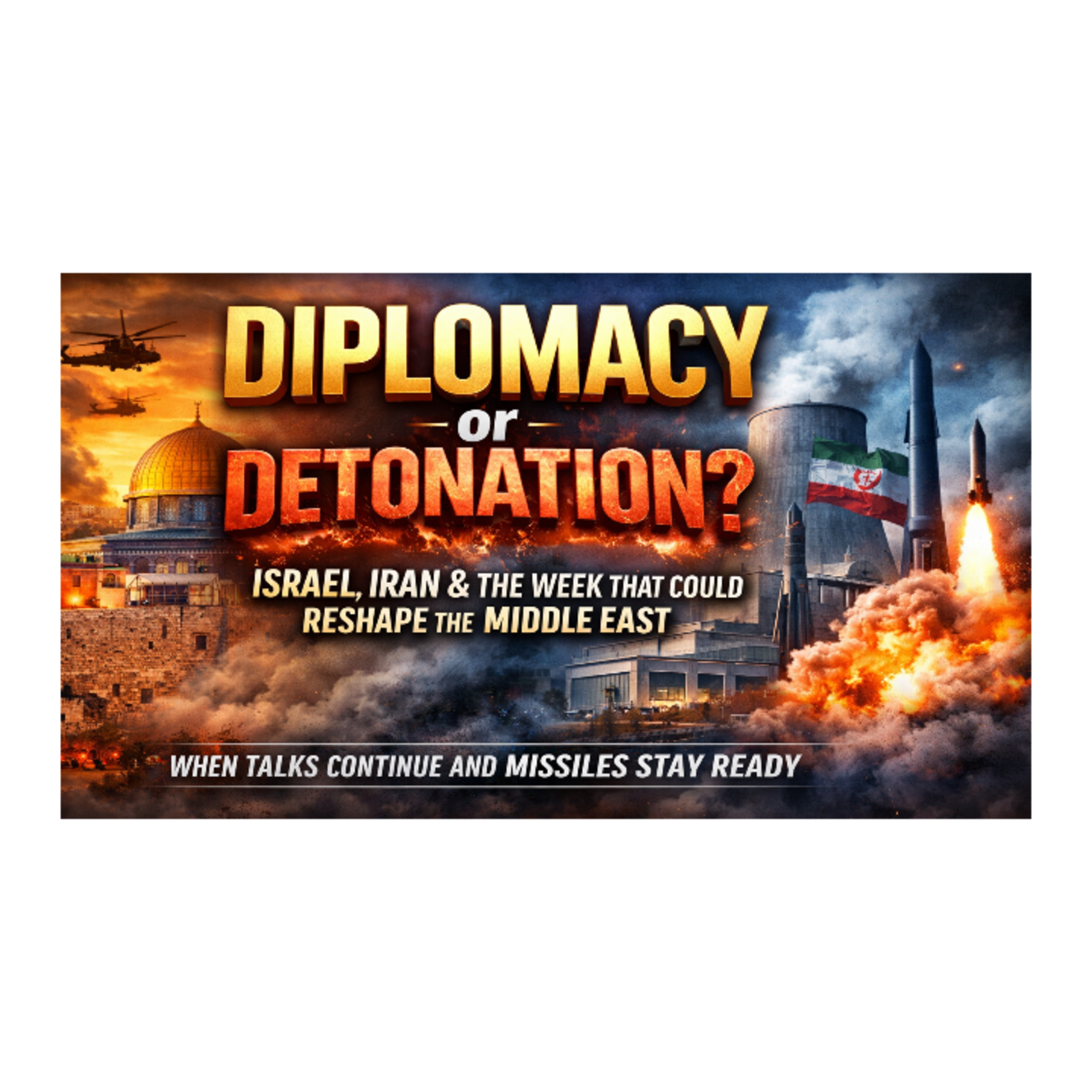 Diplomacy or Detonation: Israel, Iran & the Moment That Could Reshape the Middle East episode artwork