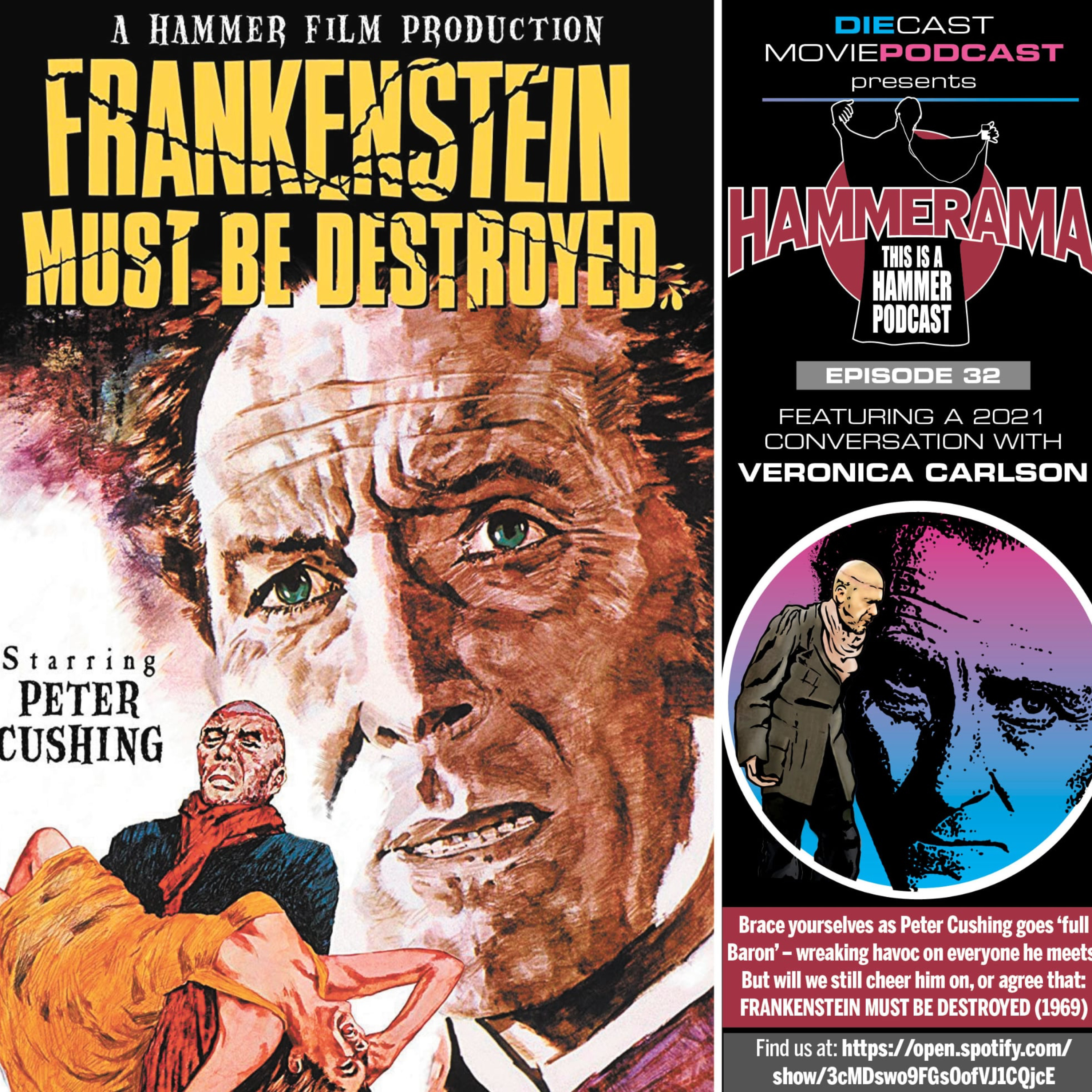 366 Hammerama Ep. 32: Frankenstein Must Be Destroyed episode artwork