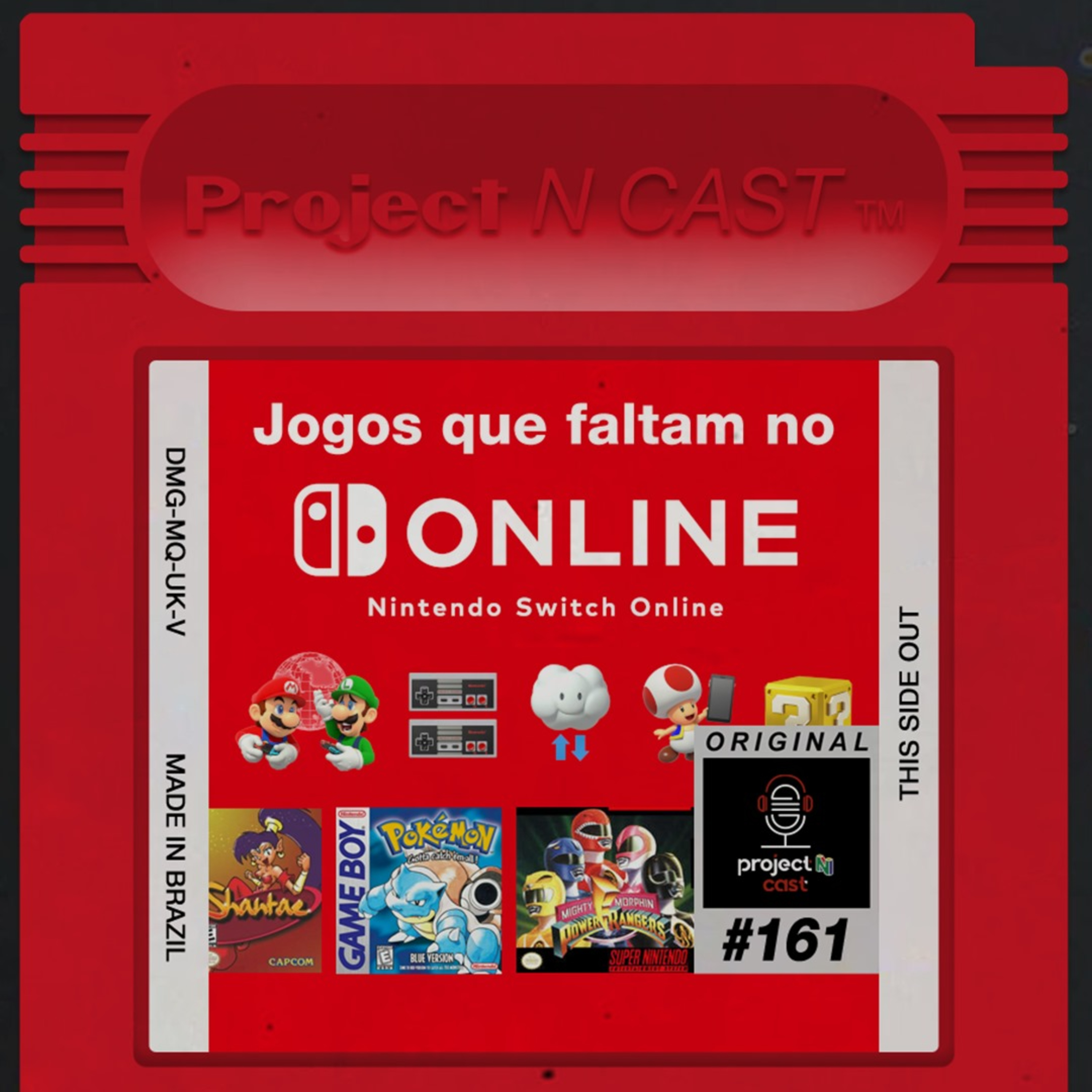 Project N Cast #161 - Jogos que faltam no Switch Online (feat. Eidytasaka)