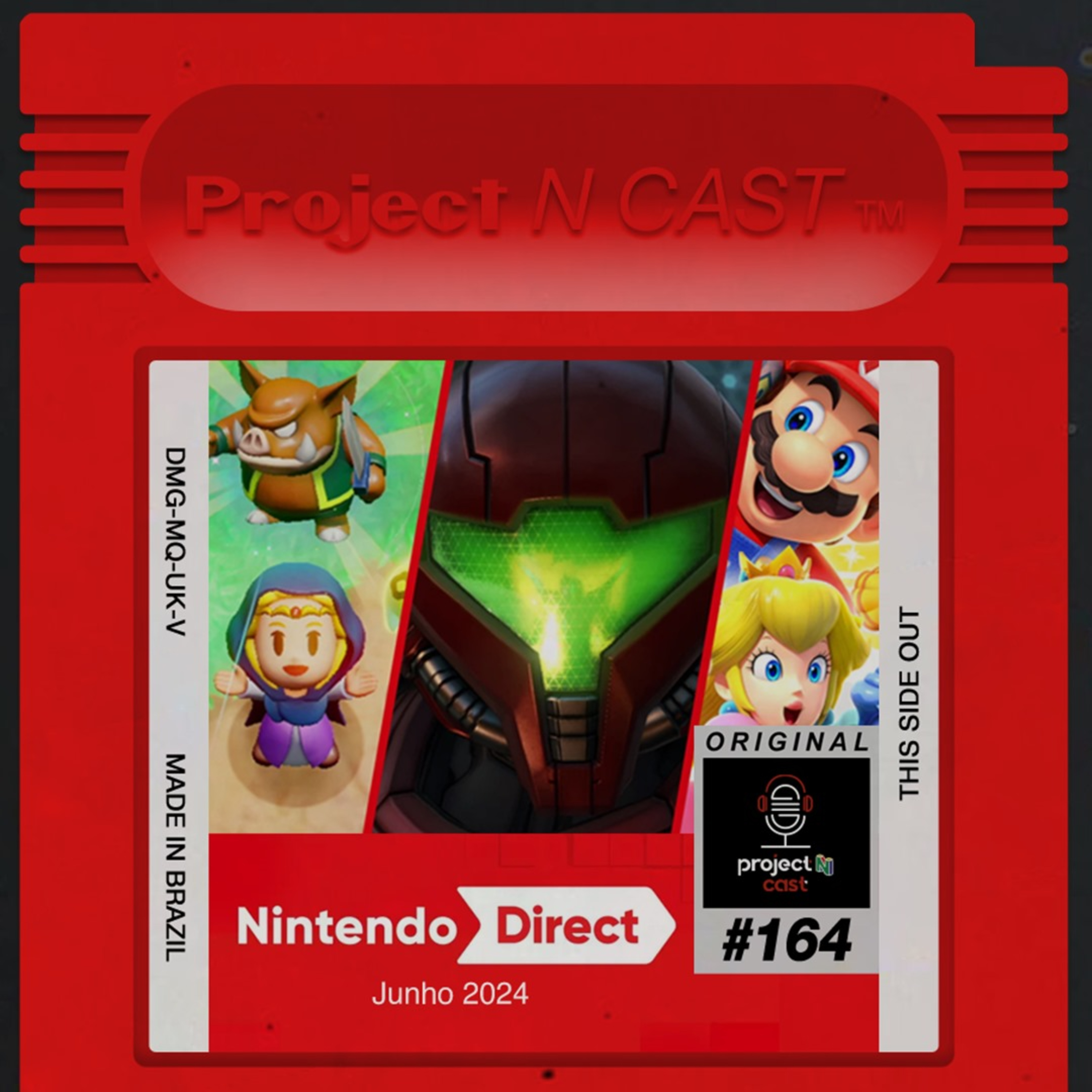 Project N Cast #164 - Nintendo Direct Junho-2024 (feat. DanielReen e Vigoru)