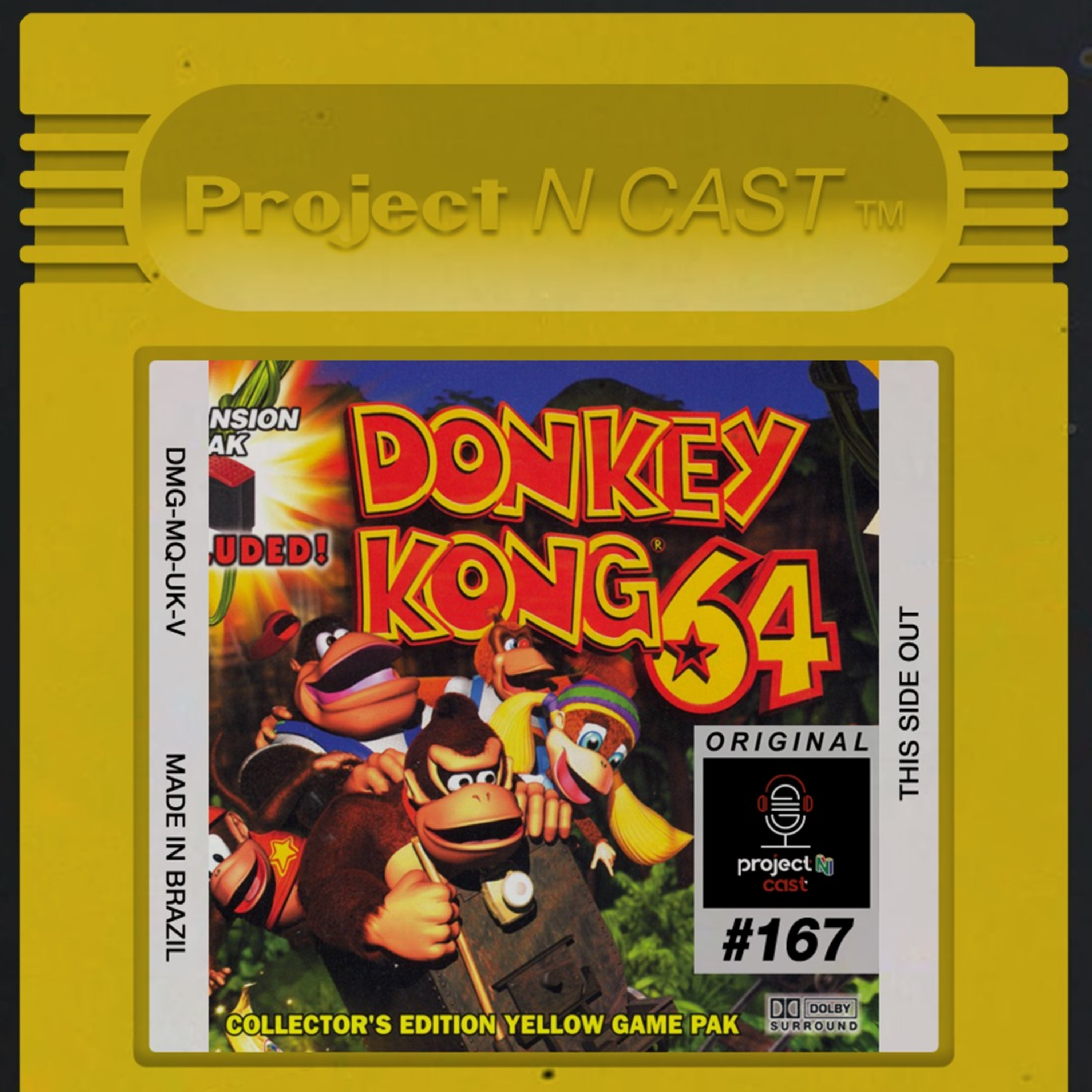 Project N Cast #167 - Donkey Kong 64 (feat. Vigoru)
