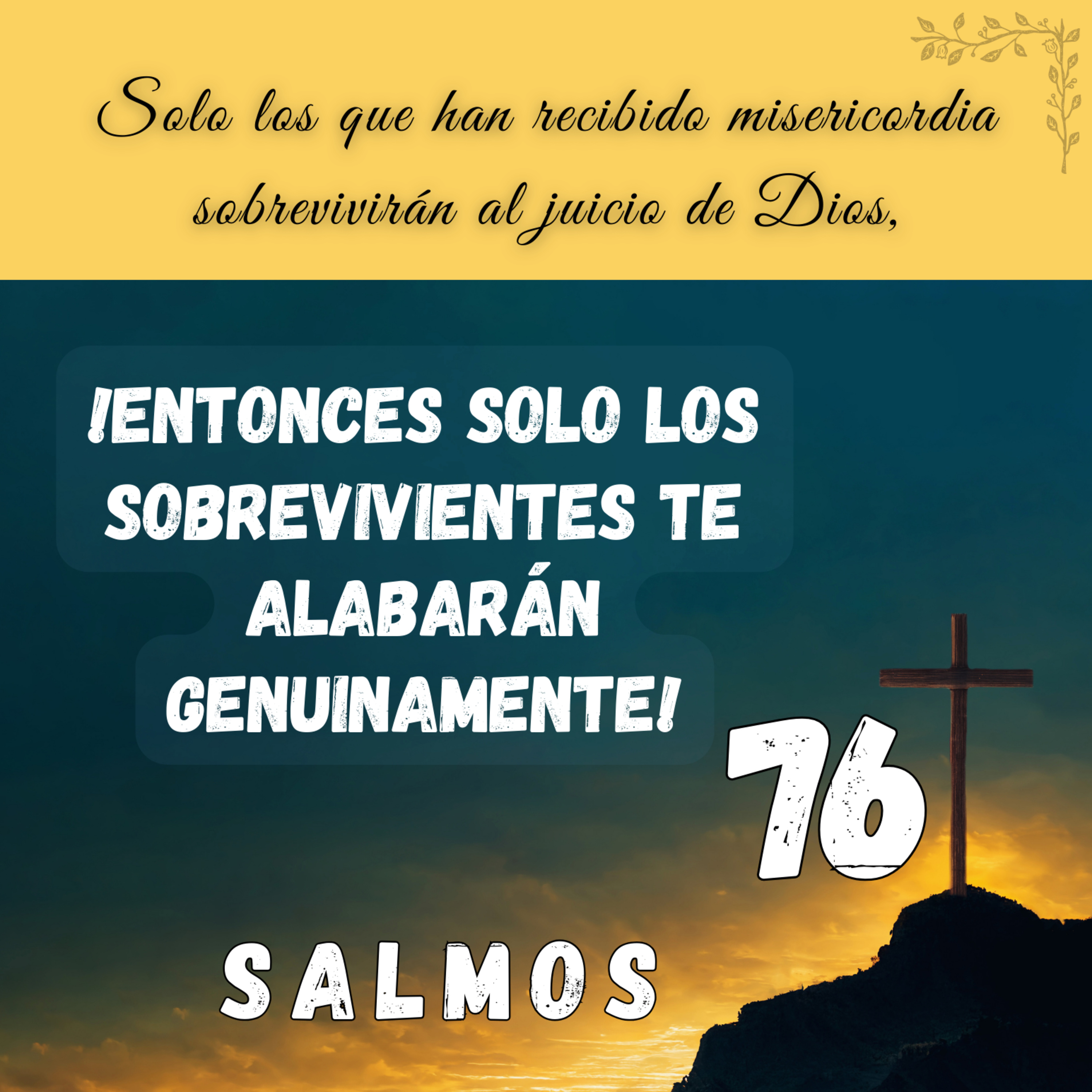 SOLO EL MENSAJE