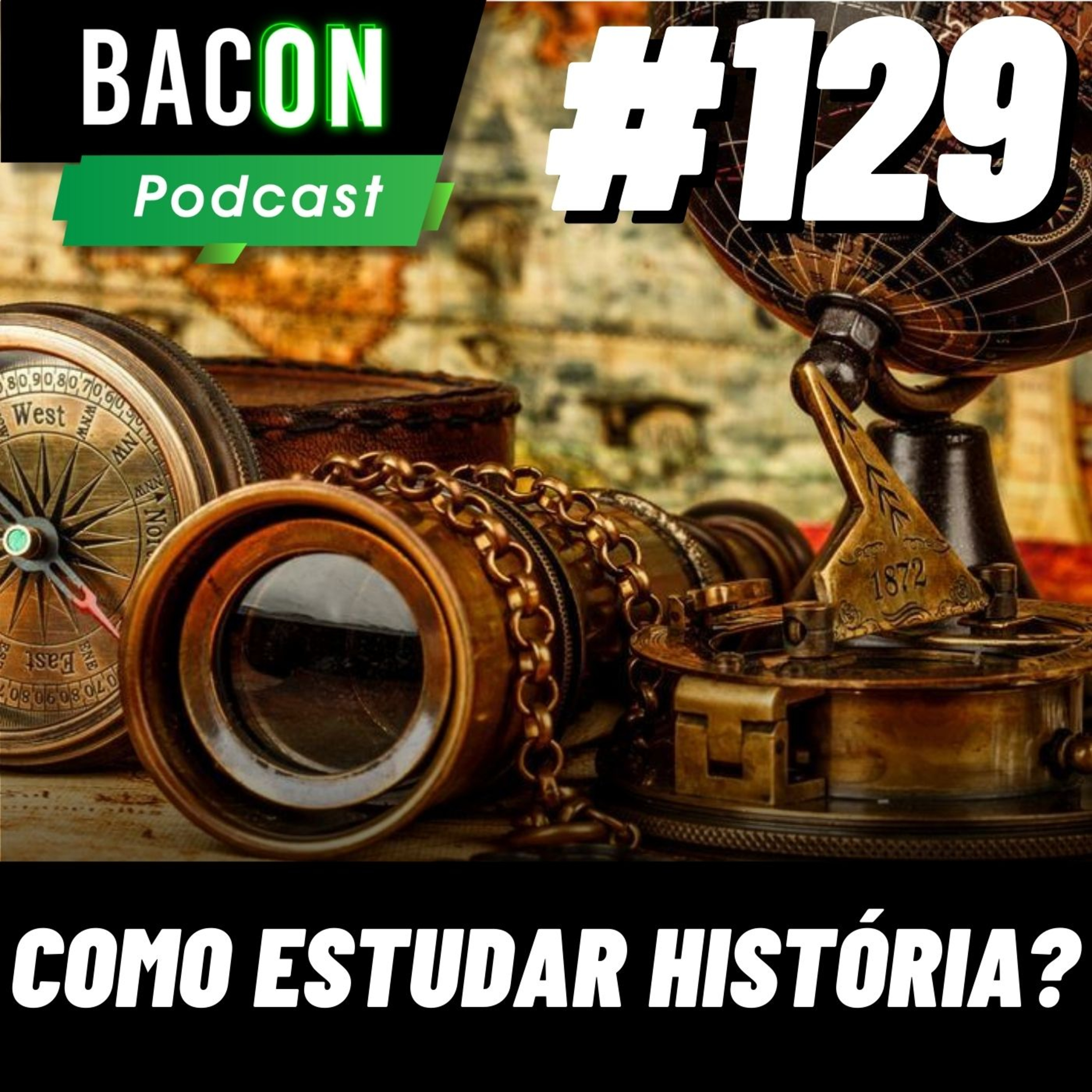 Bacon 129 - Como Estudar História? │ Pedro Antonio (História do Mundo) episode artwork