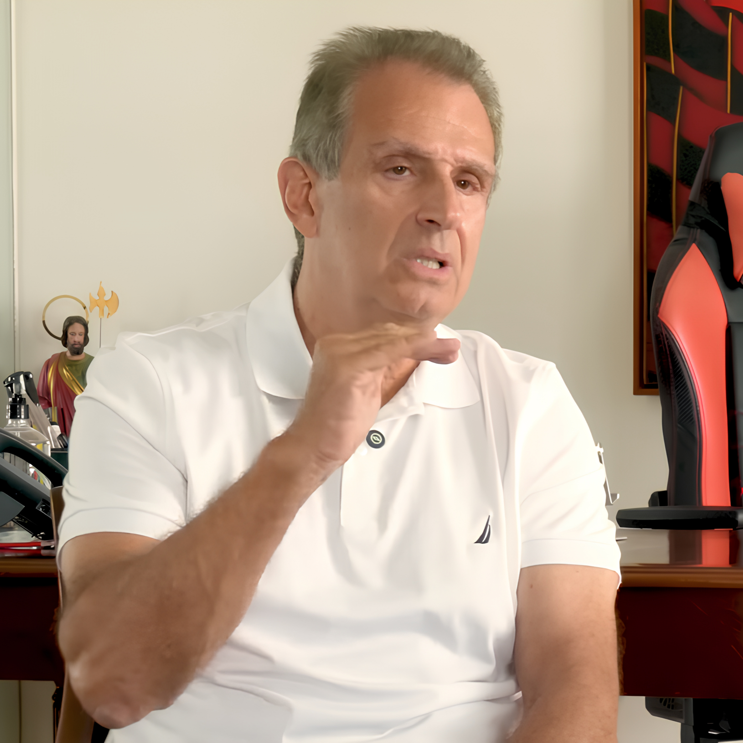 "A Libra é verde", dispara Bap ao falar sobre briga com a entidade e Leila Pereira