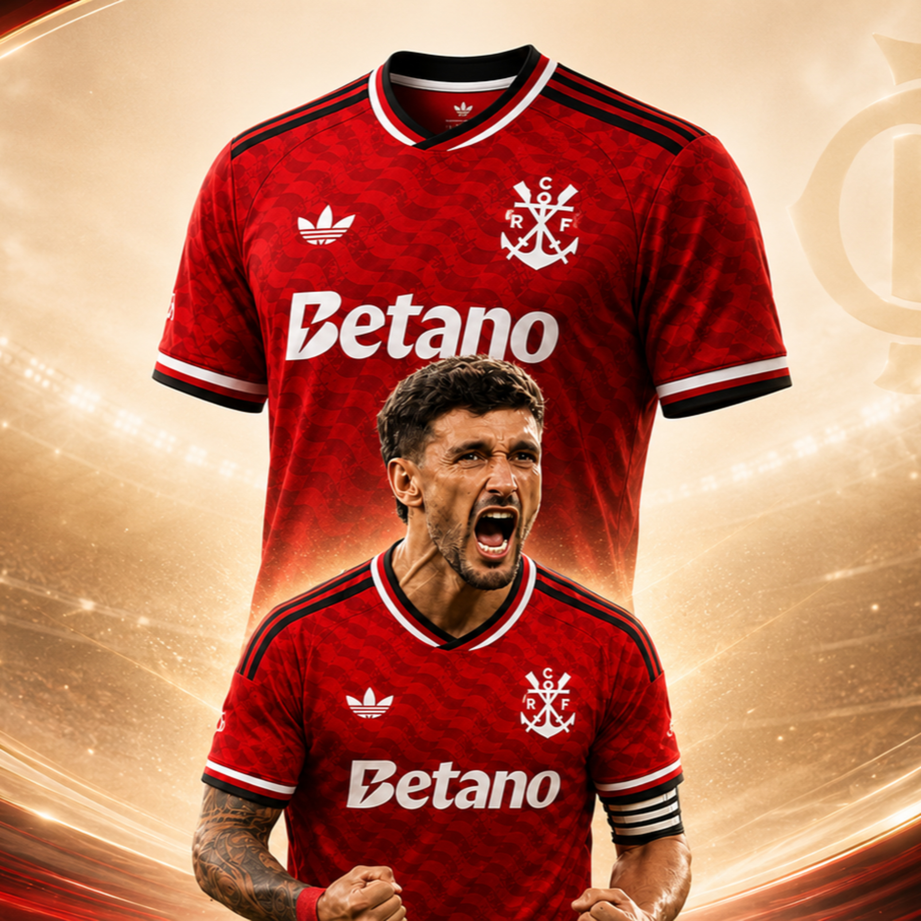 Terceira camisa do Flamengo 2026/27 vaza com escudo do remo e Trefoil da Adidas episode artwork