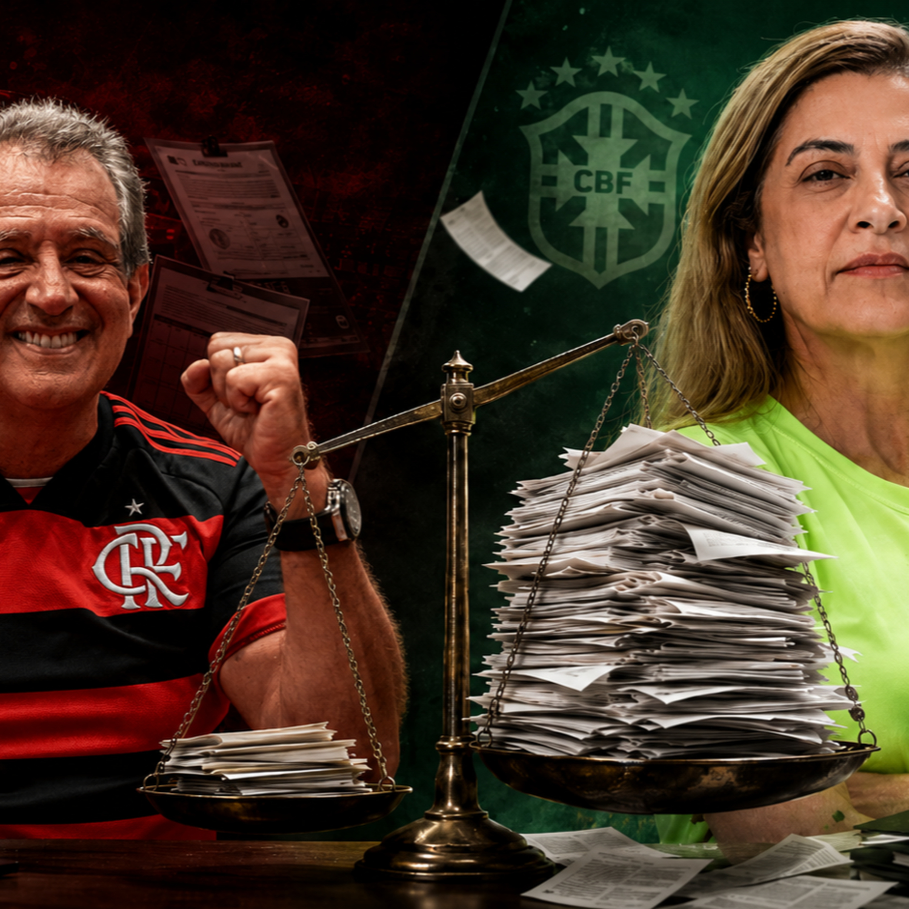 Palmeiras usa notas para pressionar CBF e arbitragem? Comparação com Flamengo expõe método episode artwork