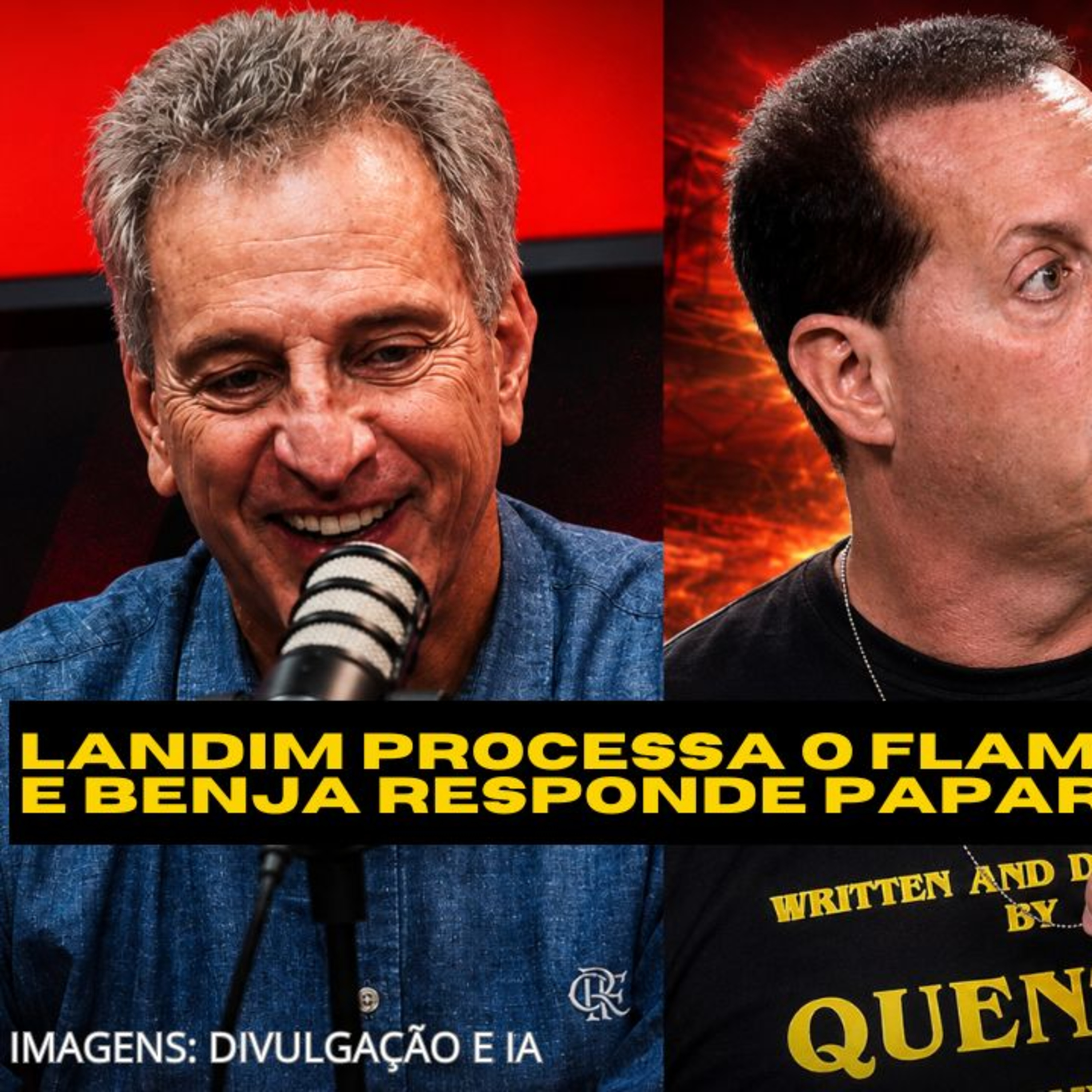 Landim processa o Flamengo, crise explode na CBF e Benja rebate Paparazzo Rubro-Negro episode artwork