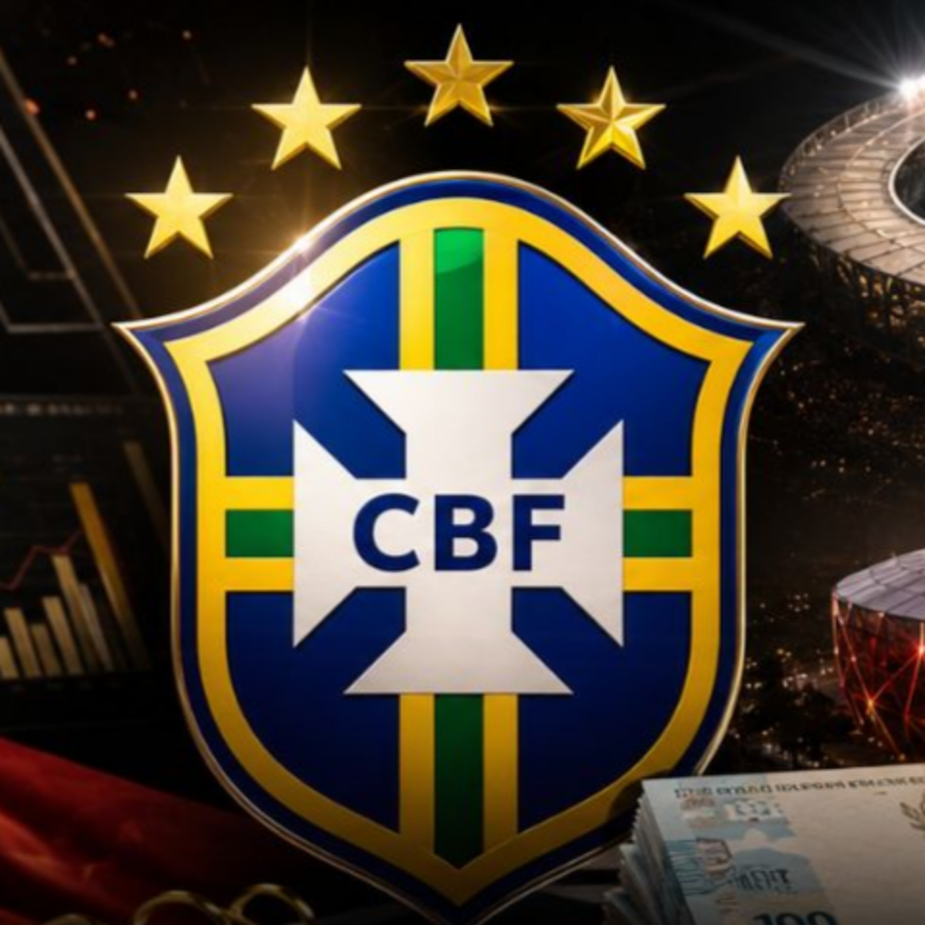 CBF arrecada R$ 1,7 bilhão, fecha no vermelho e expõe crise de prioridade episode artwork