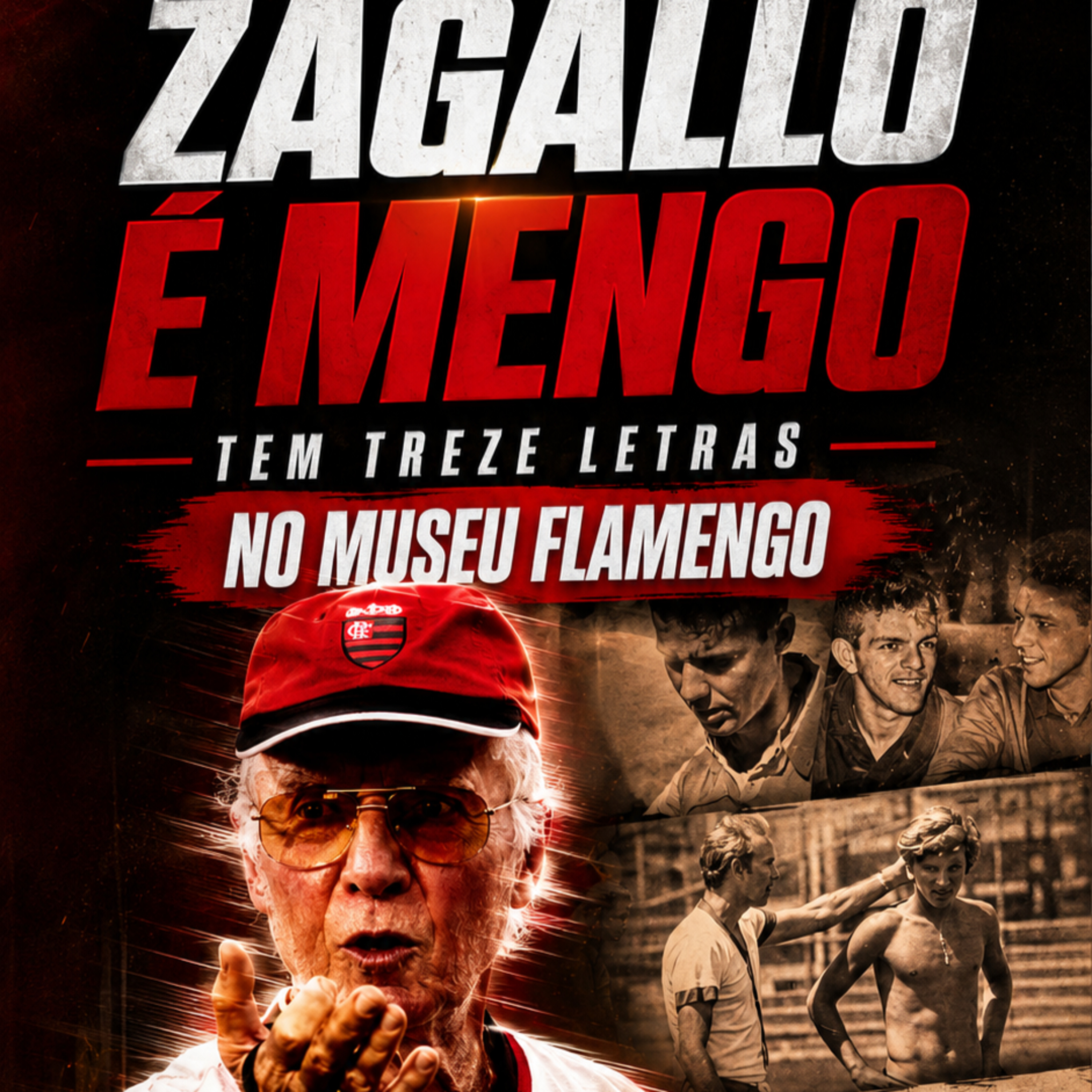 Visitamos a exposição de Zagallo no Museu Flamengo: veja tudo que estava lá episode artwork
