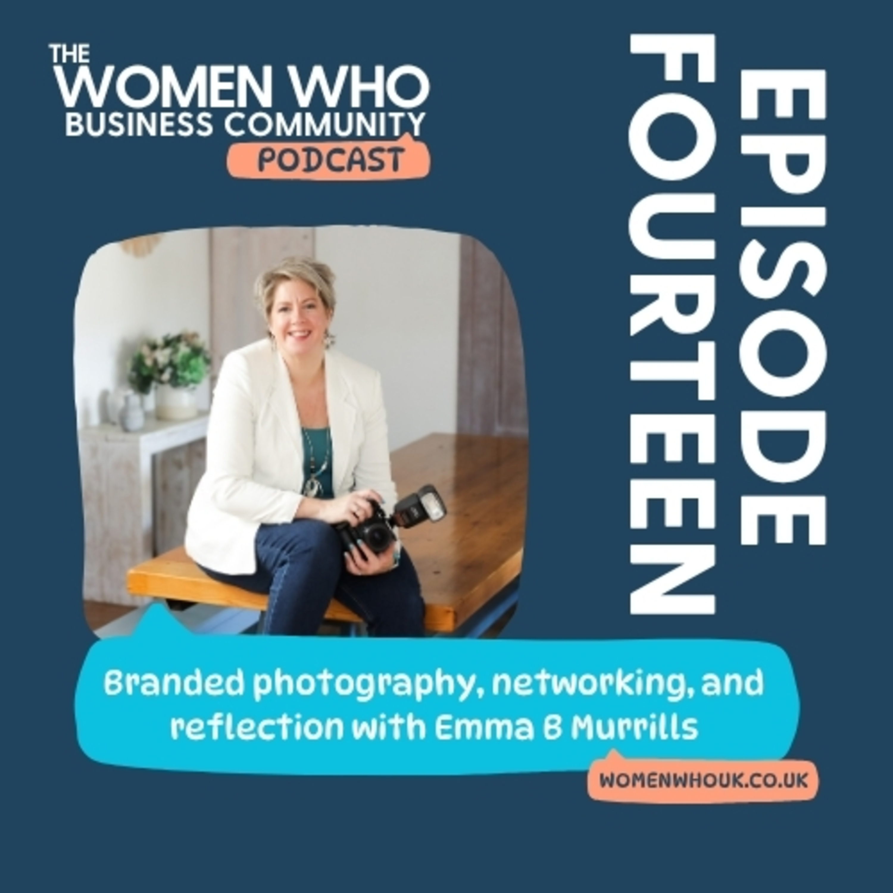 Branded photography, networking, and reflection with Emma B Murrills