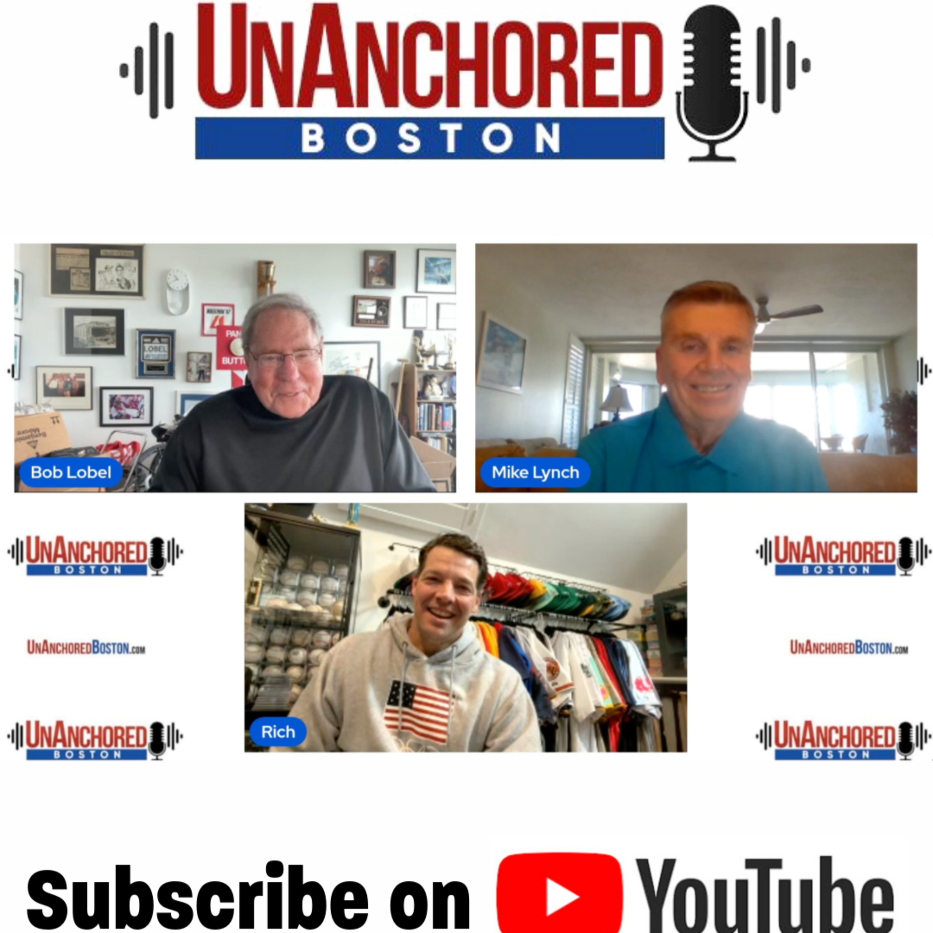 Rich Hill on UnAnchored Boston with Bob Lobel and Mike Lynch episode artwork