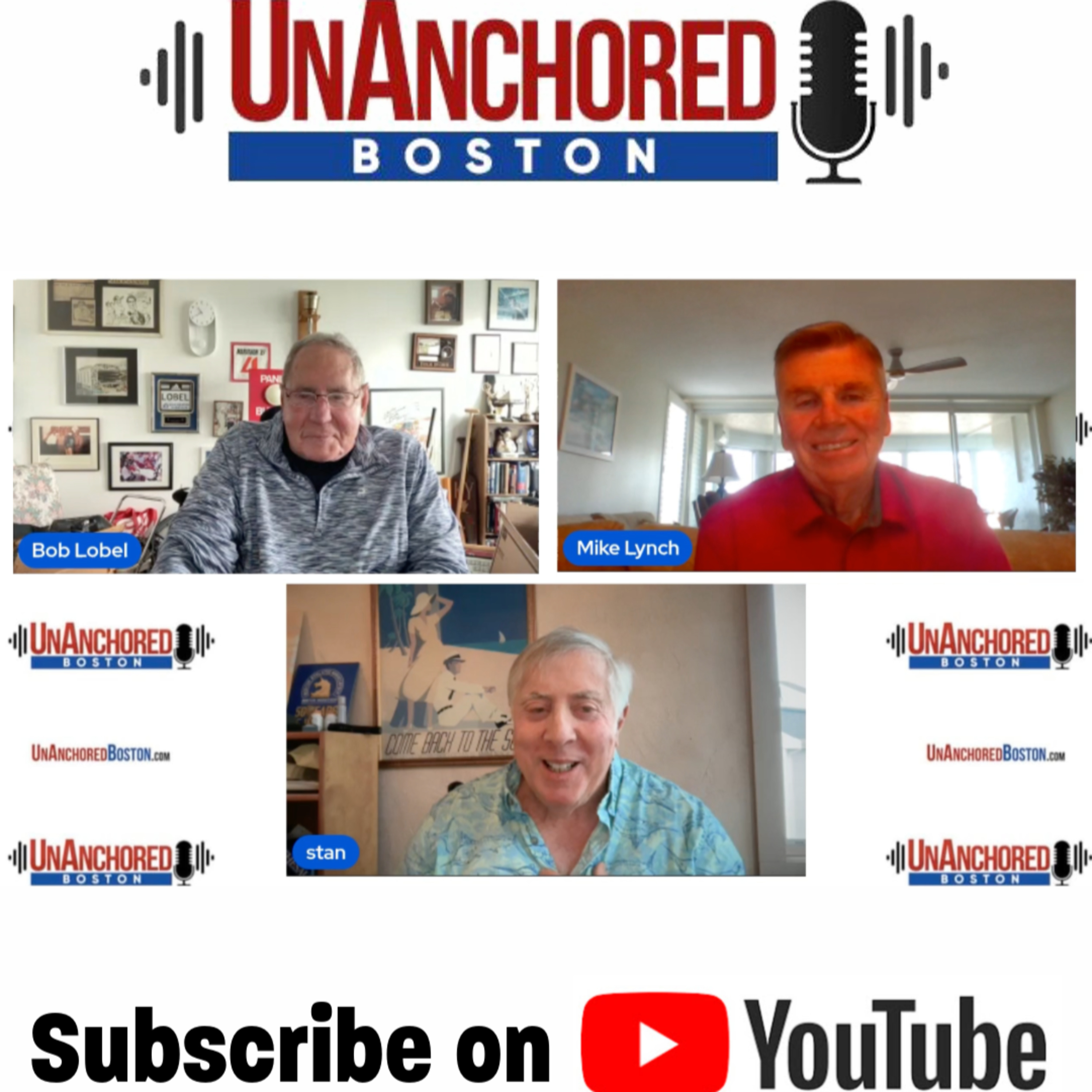 Stan Grossfeld on UnAnchored Boston with Bob Lobel and Mike Lynch episode artwork
