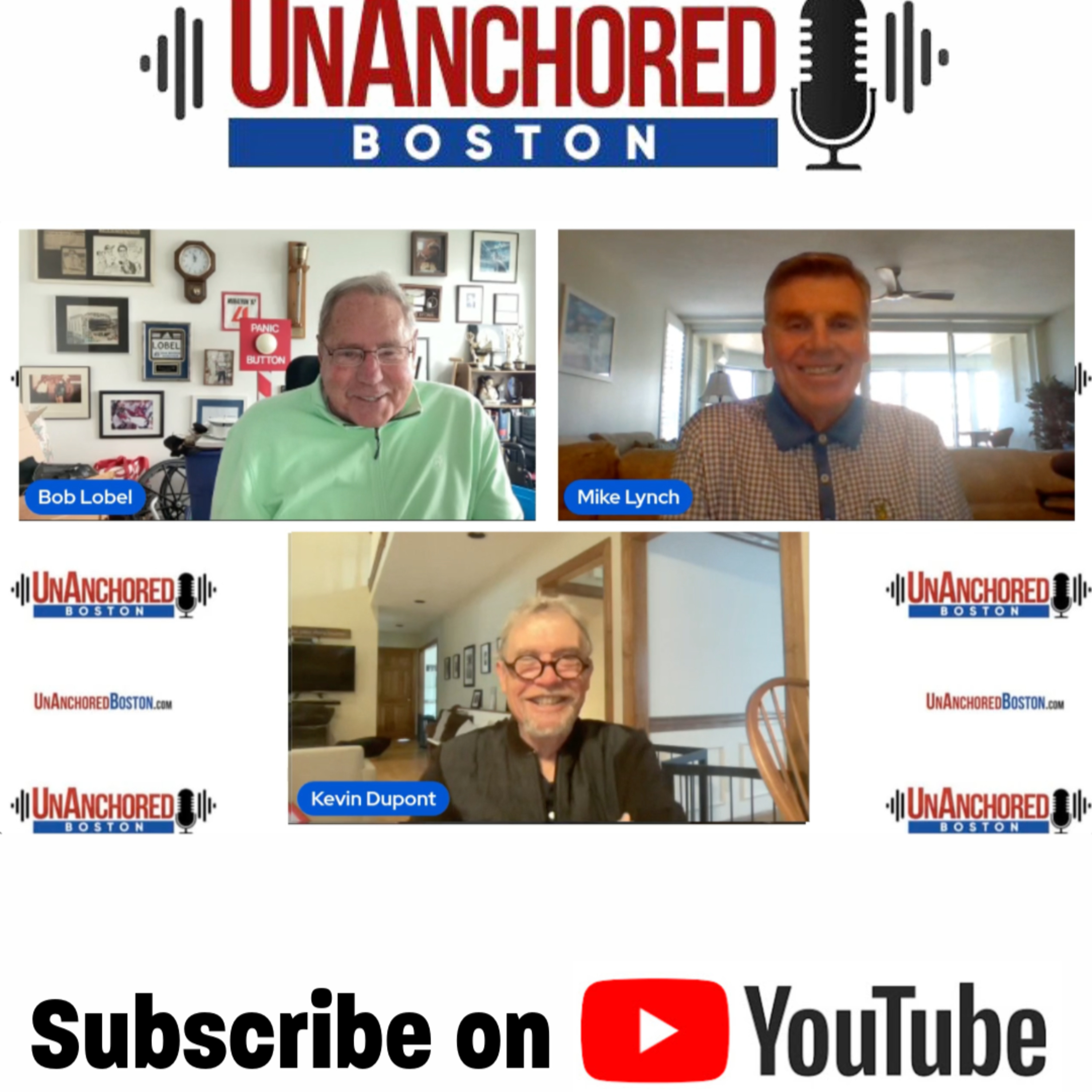 Kevin Dupont on UnAnchored Boston with Bob Lobel and Mike Lynch episode artwork