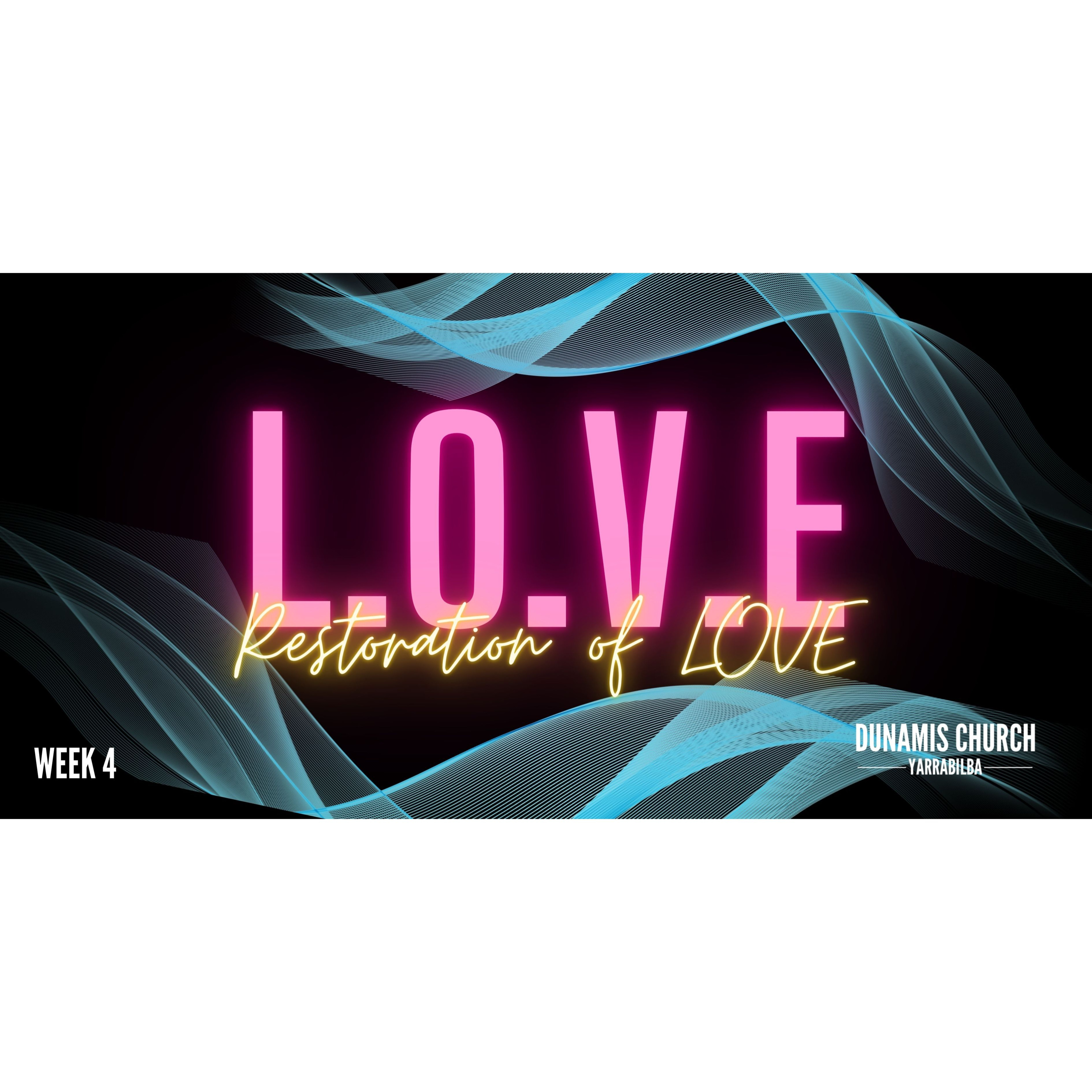 Peter Hartley - 19/11/23 - “L.O.V.E. - Restoration of LOVE (Week 4)” episode artwork